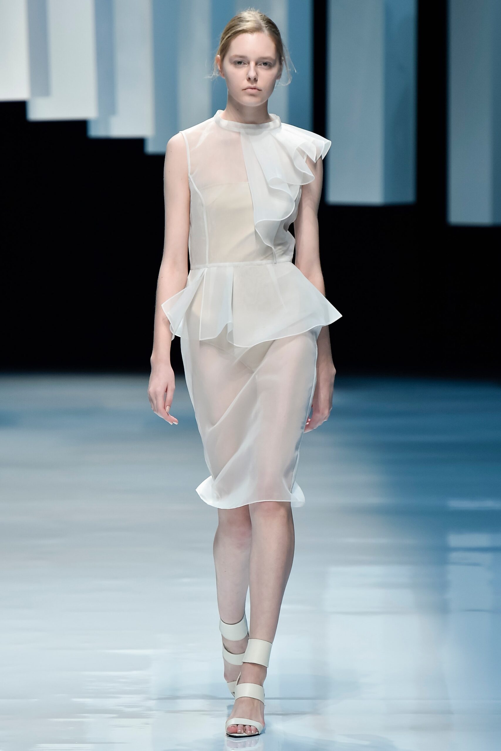 Hanae Mori Manuscrit Tokyo S/S 16 Look 4