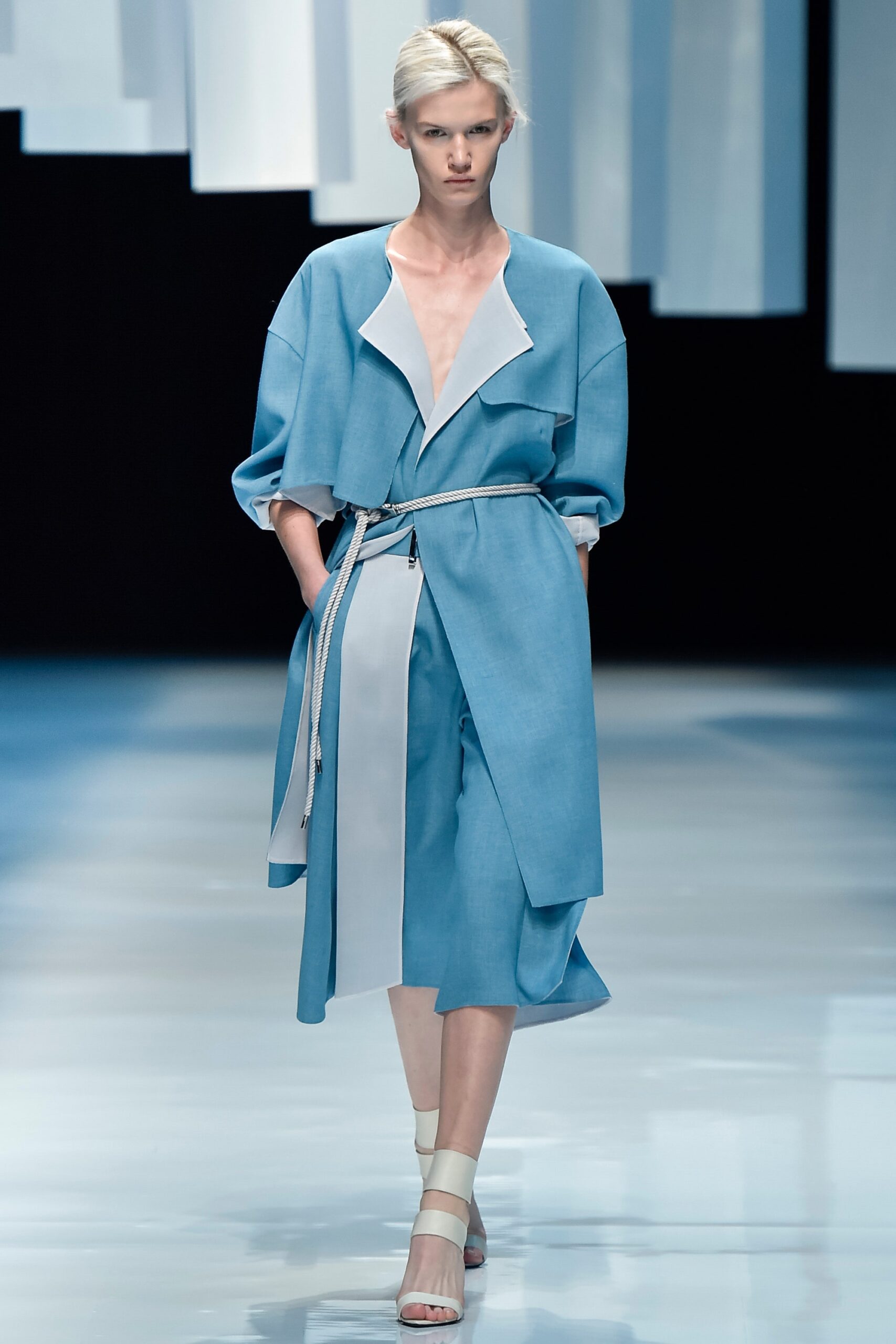 Hanae Mori Manuscrit Tokyo S/S 16 Look 19