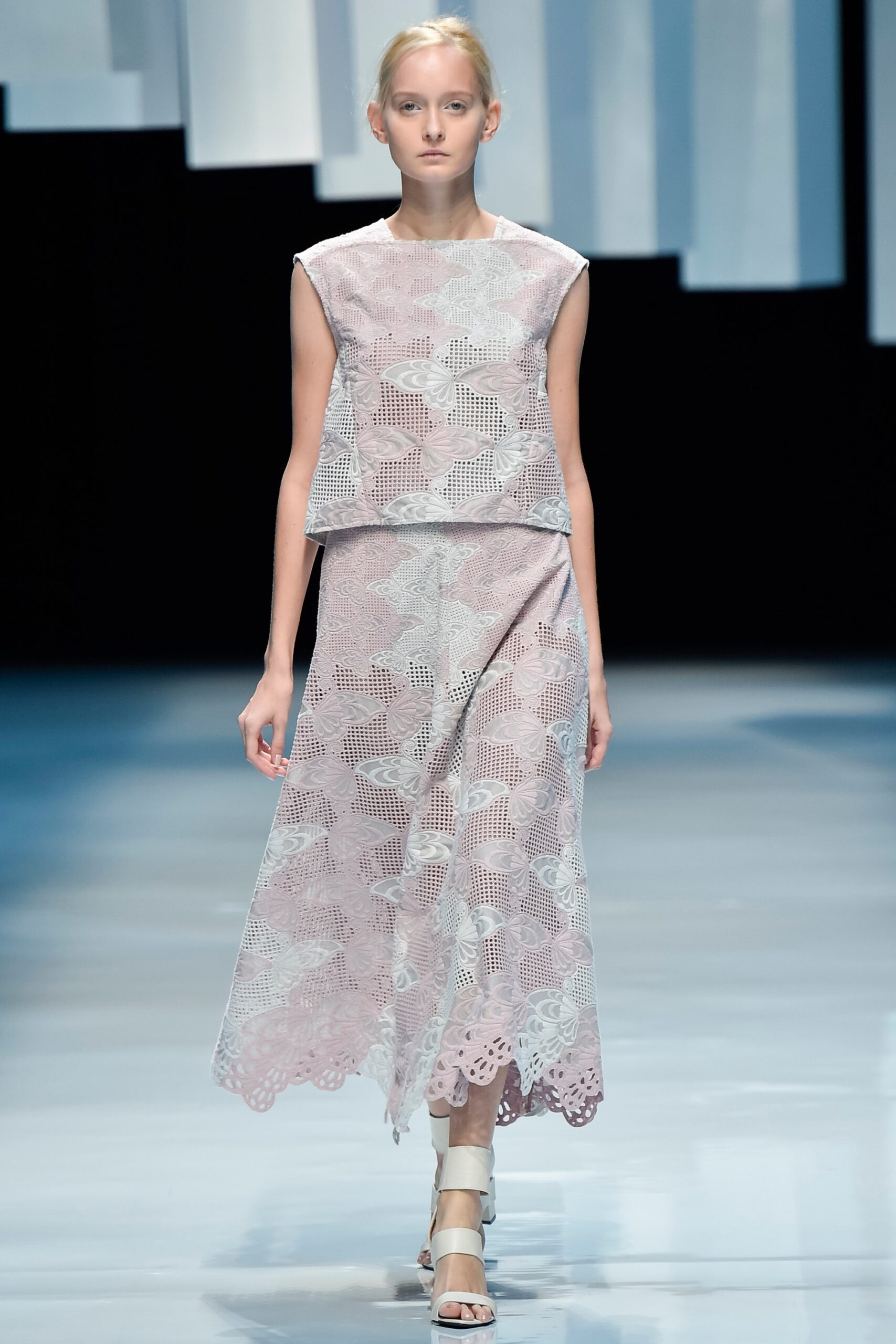 Hanae Mori Manuscrit Tokyo S/S 16 Look 24