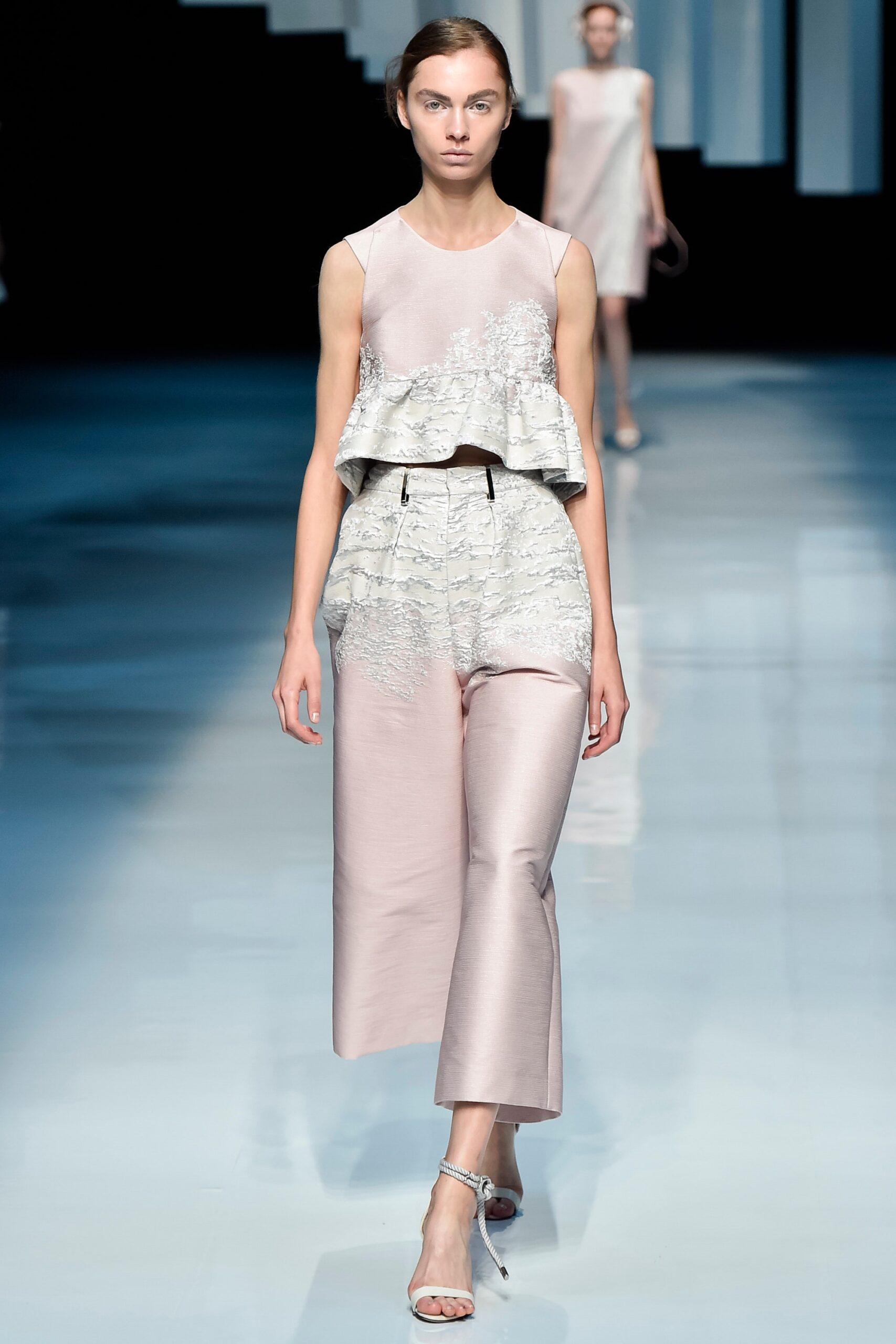 Hanae Mori Manuscrit Tokyo S/S 16 Look 28