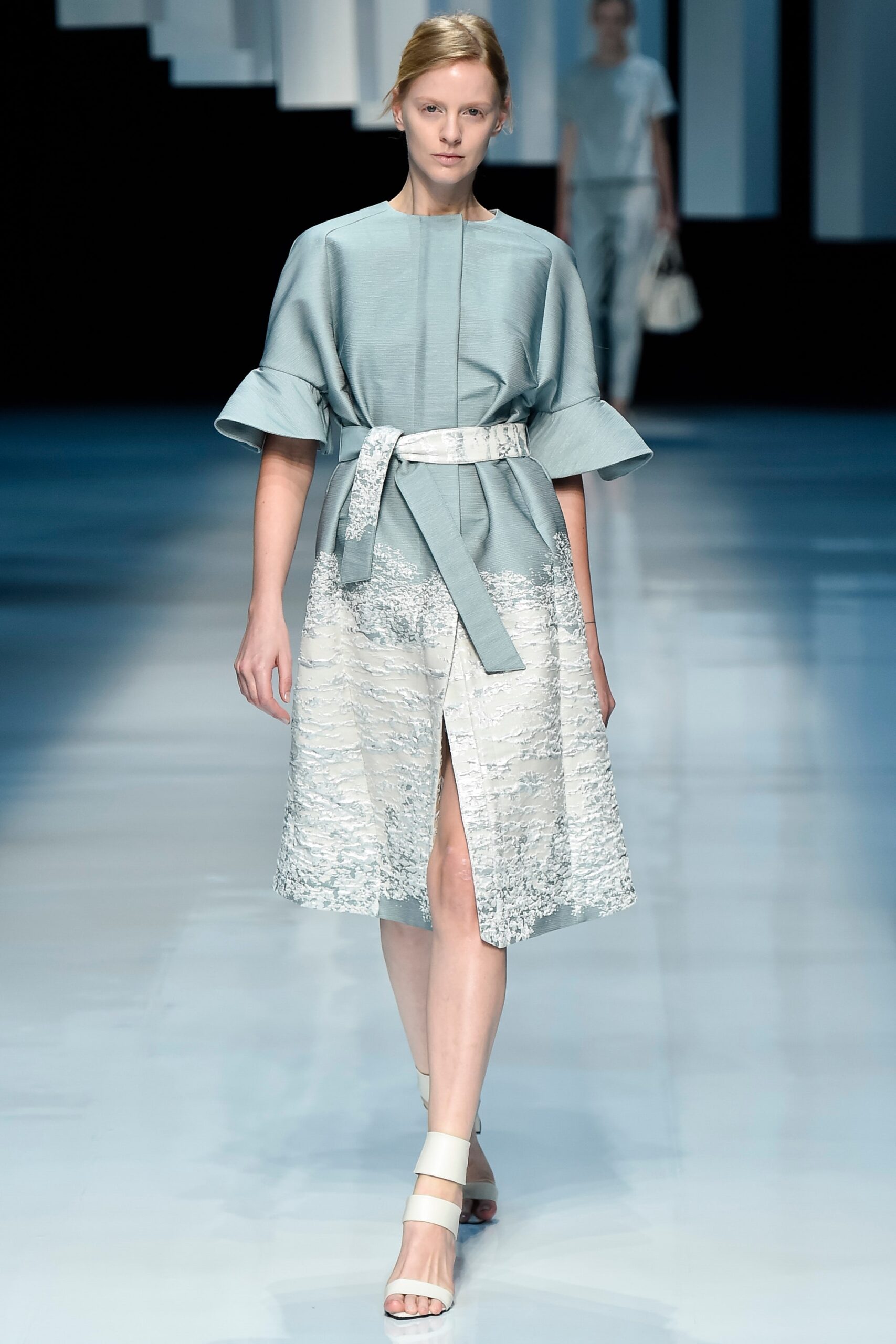 Hanae Mori Manuscrit Tokyo S/S 16 Look 30