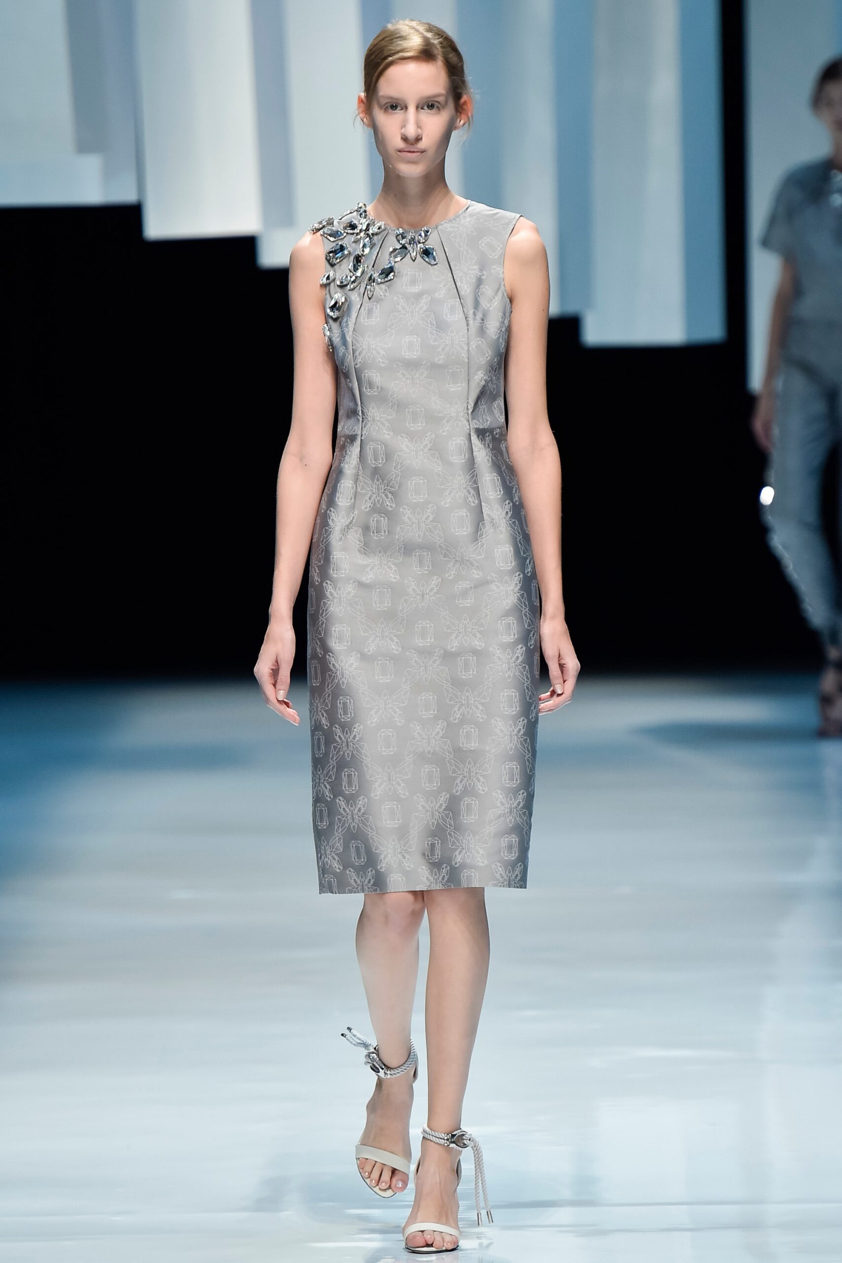 Hanae Mori Manuscrit Tokyo S/S 16 Look 33