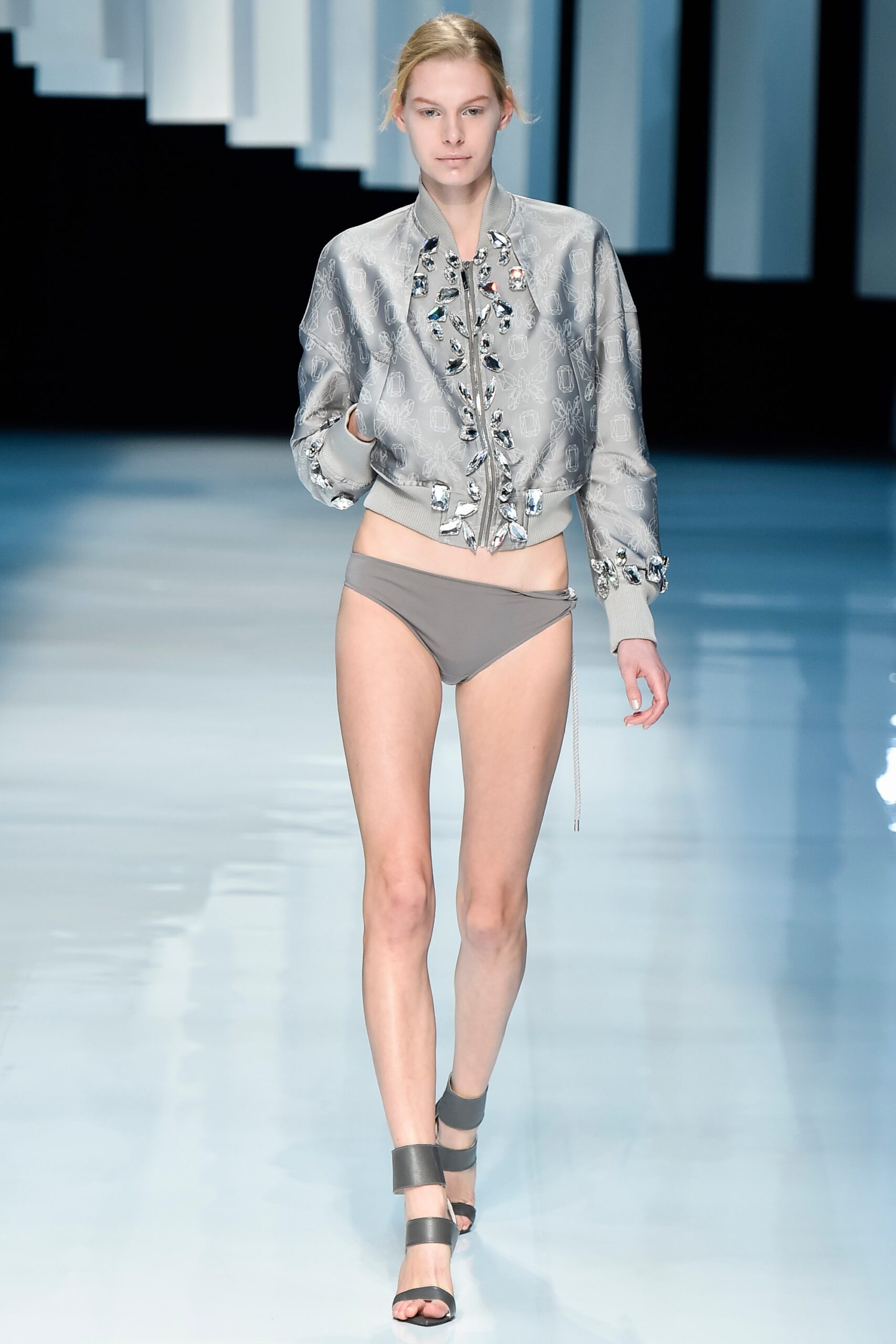 Hanae Mori Manuscrit Tokyo S/S 16 Look 36