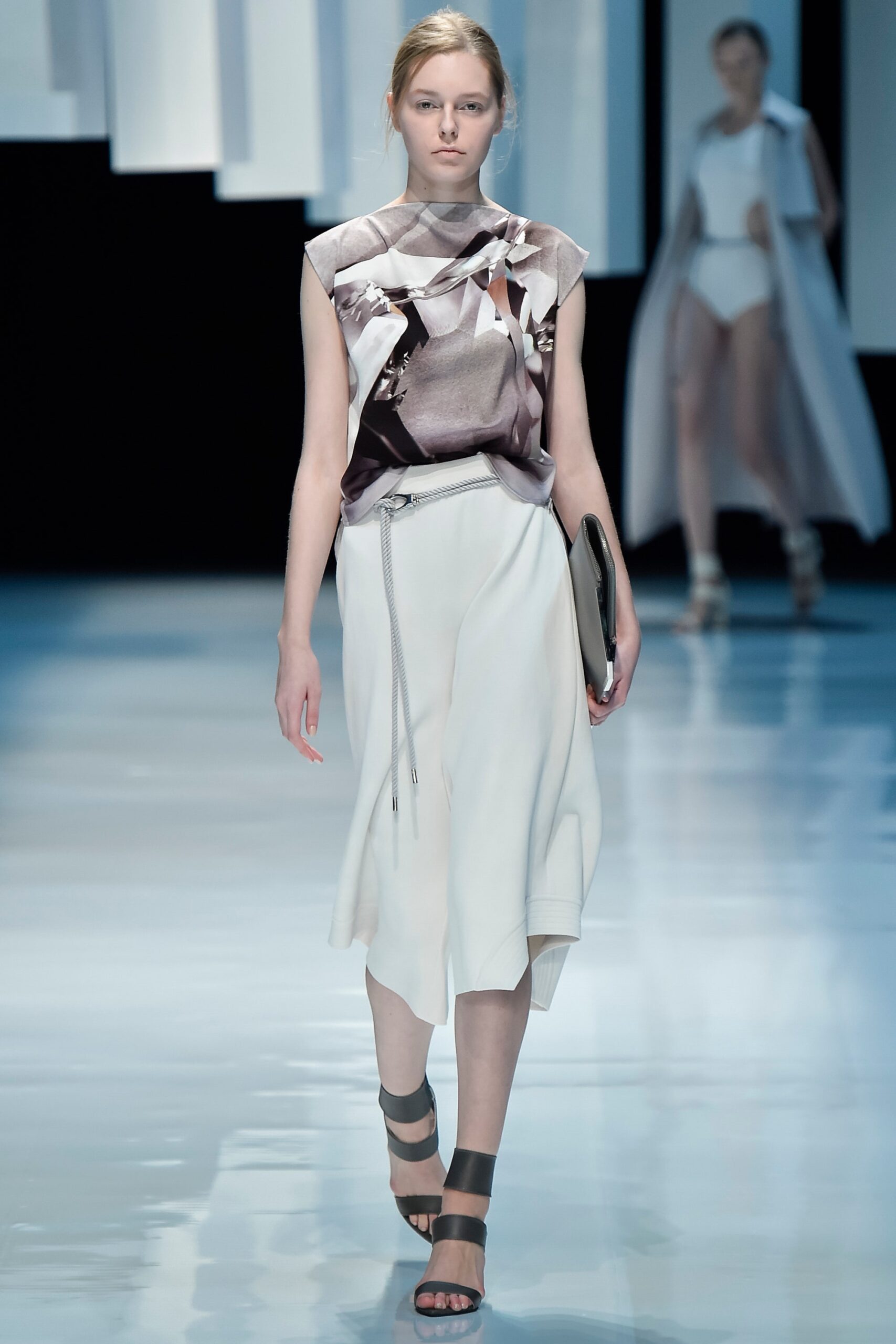 Hanae Mori Manuscrit Tokyo S/S 16 Look 40