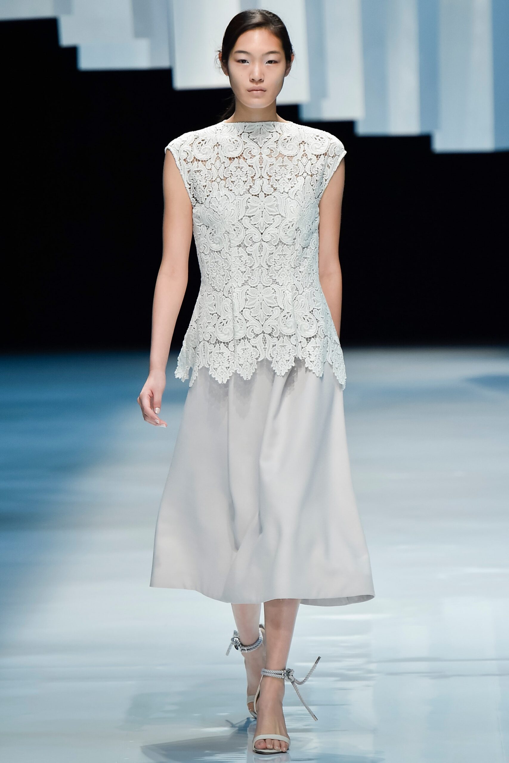 Hanae Mori Manuscrit Tokyo S/S 16 Look 42