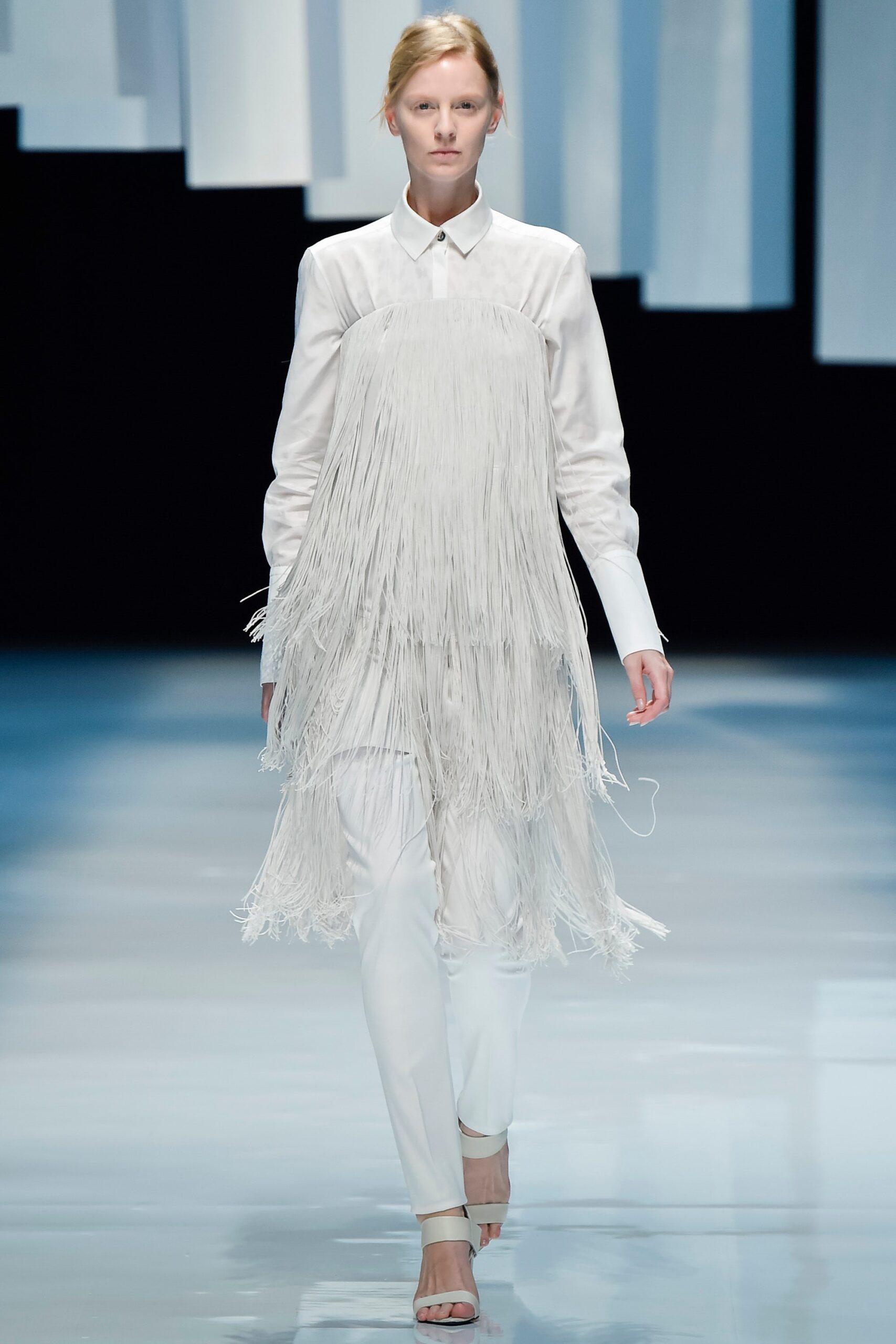 Hanae Mori Manuscrit Tokyo S/S 16 Look 47