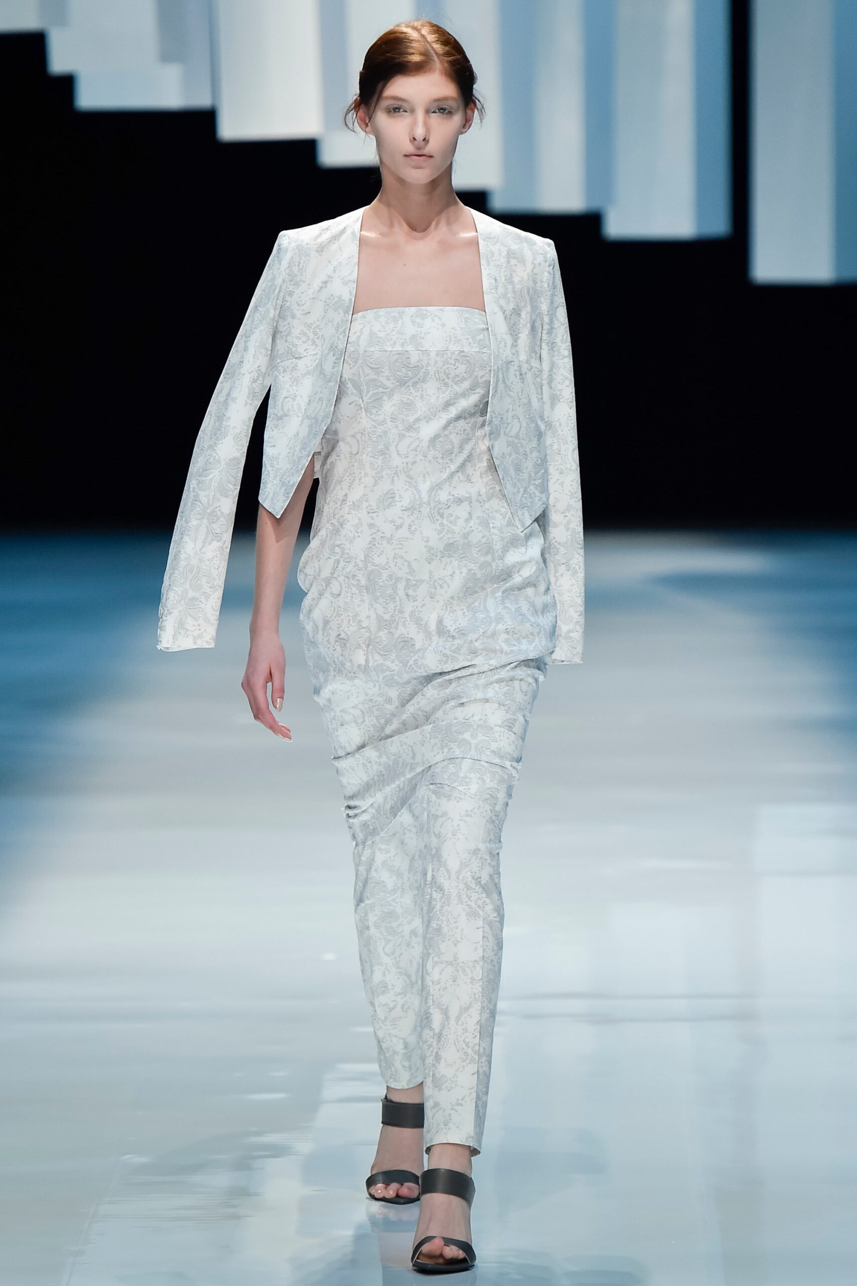 Hanae Mori Manuscrit Tokyo S/S 16 Look 51