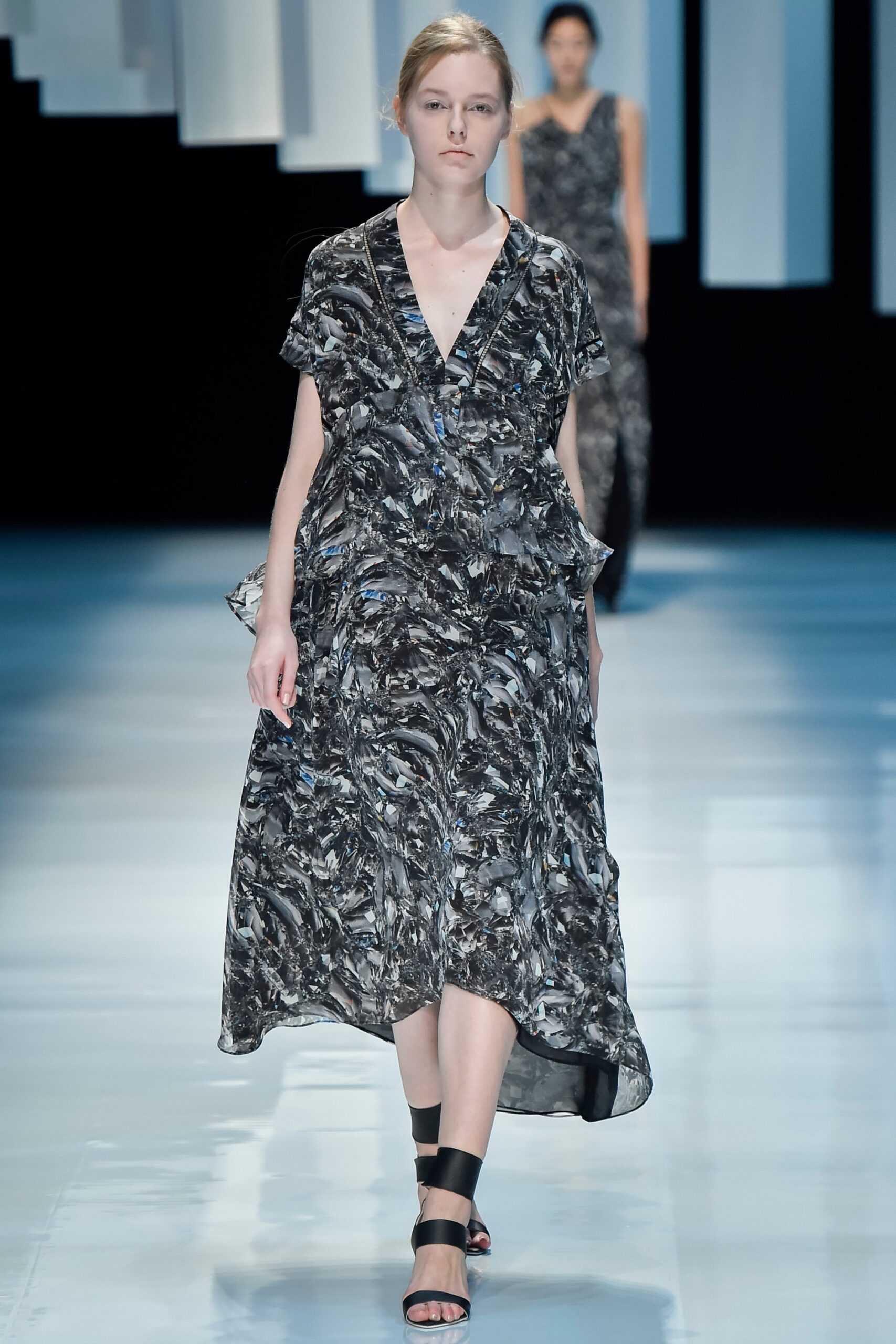 Hanae Mori Manuscrit Tokyo S/S 16 Look 59