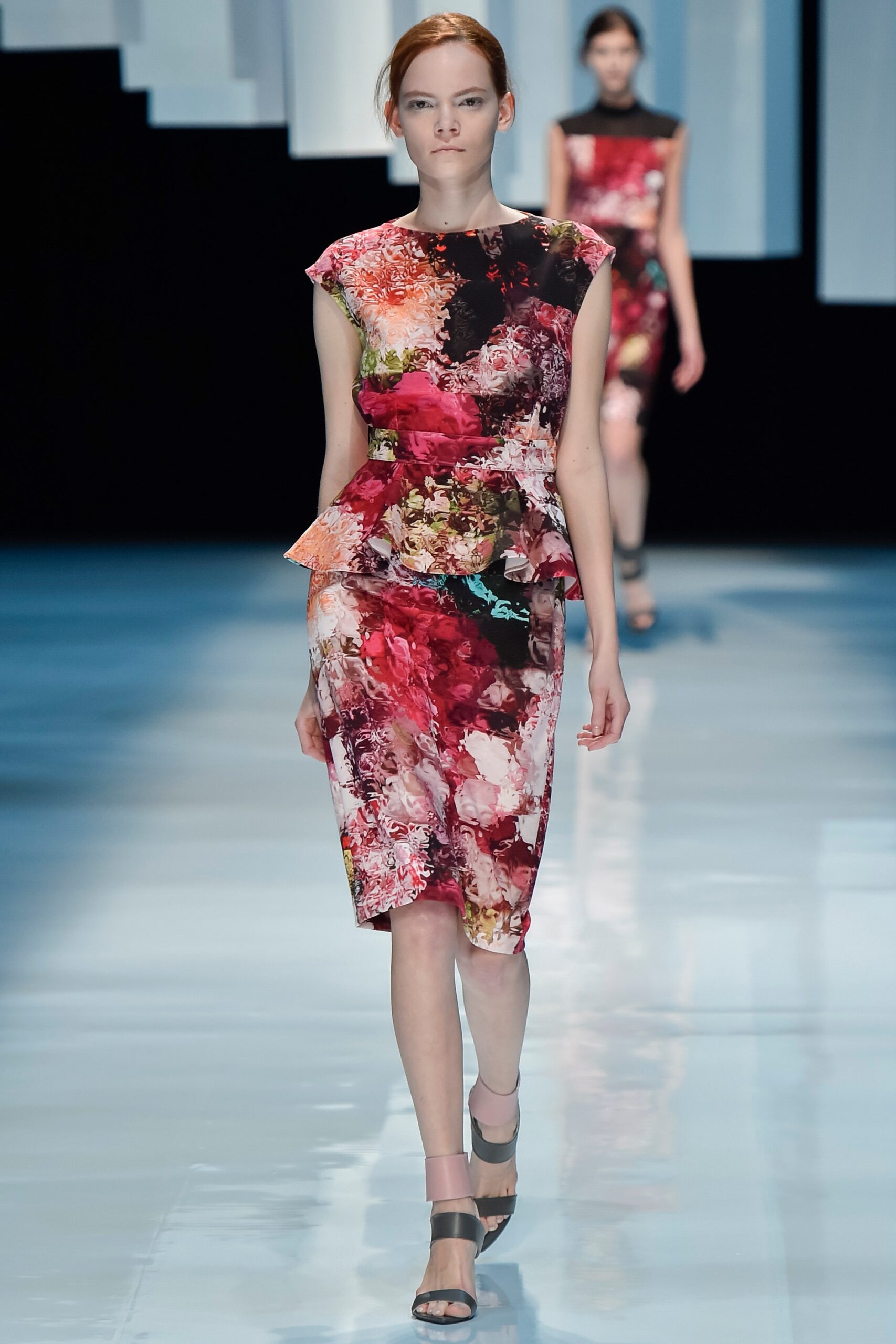 Hanae Mori Manuscrit Tokyo S/S 16 Look 66