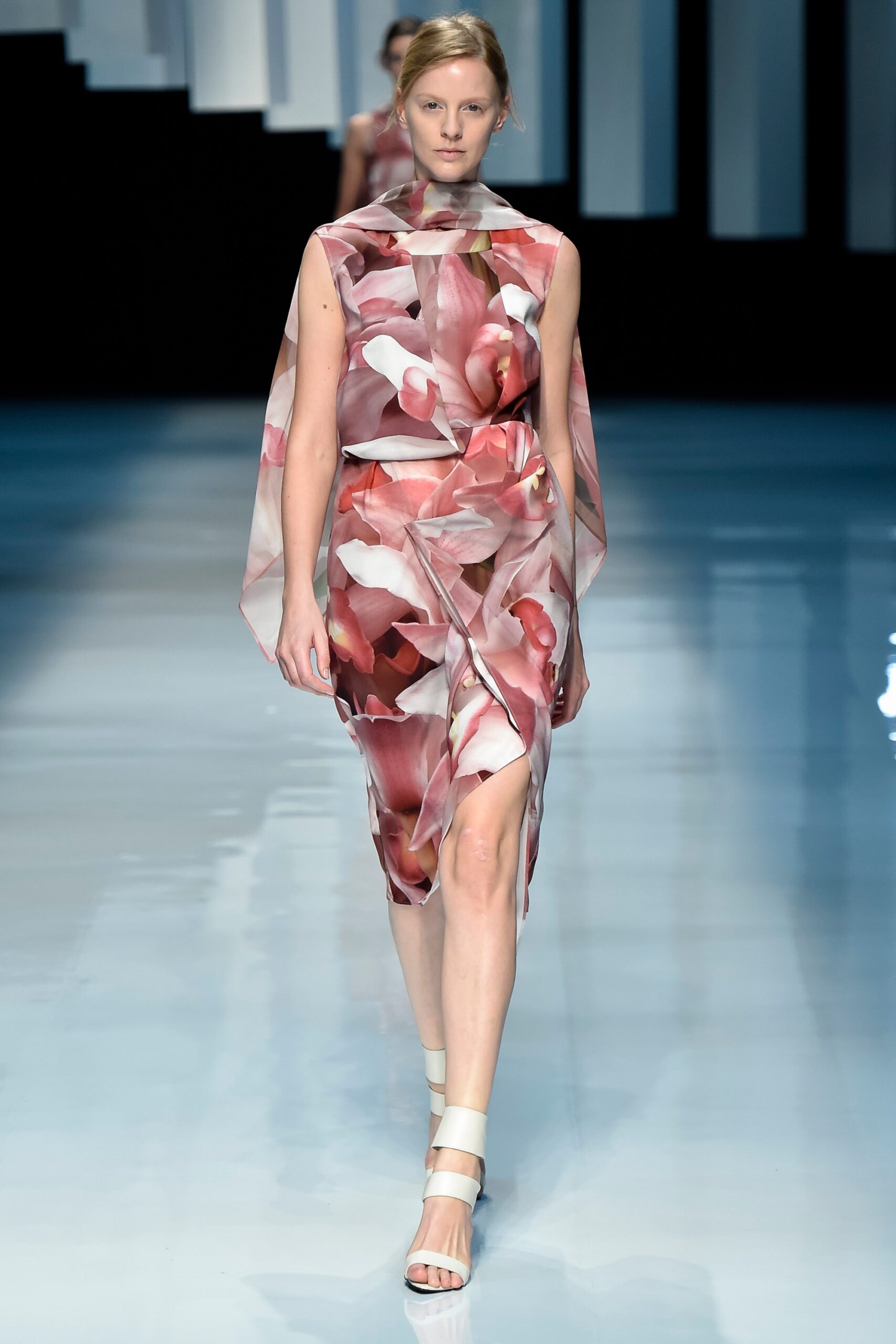 Hanae Mori Manuscrit Tokyo S/S 16 Look 68