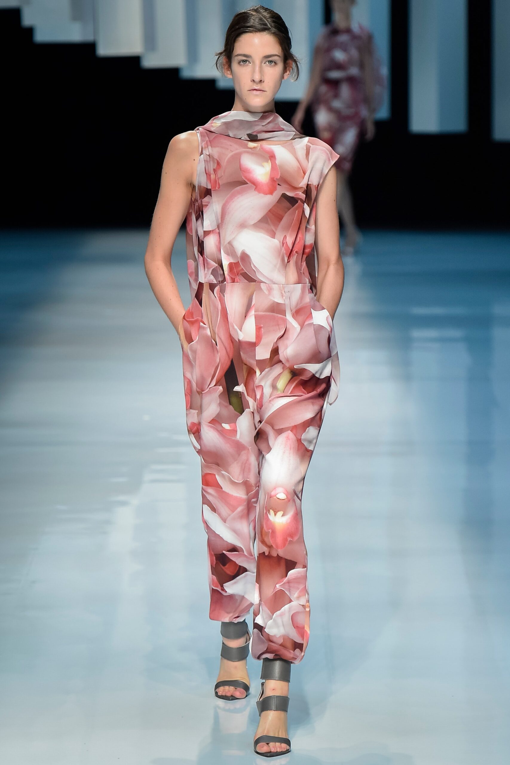 Hanae Mori Manuscrit Tokyo S/S 16 Look 69