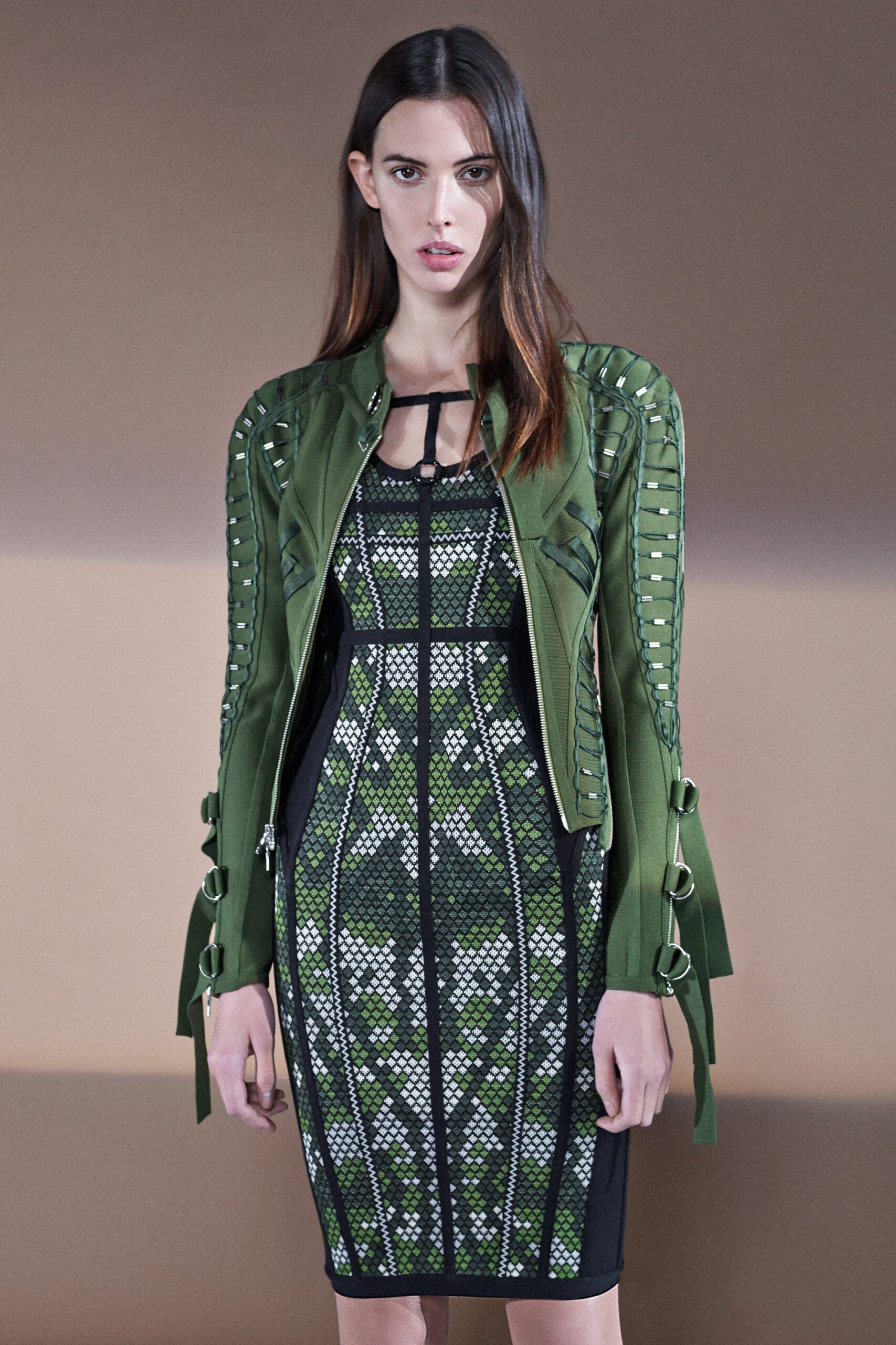 Hervé Léger by Max Azria F/W 16 Look 13