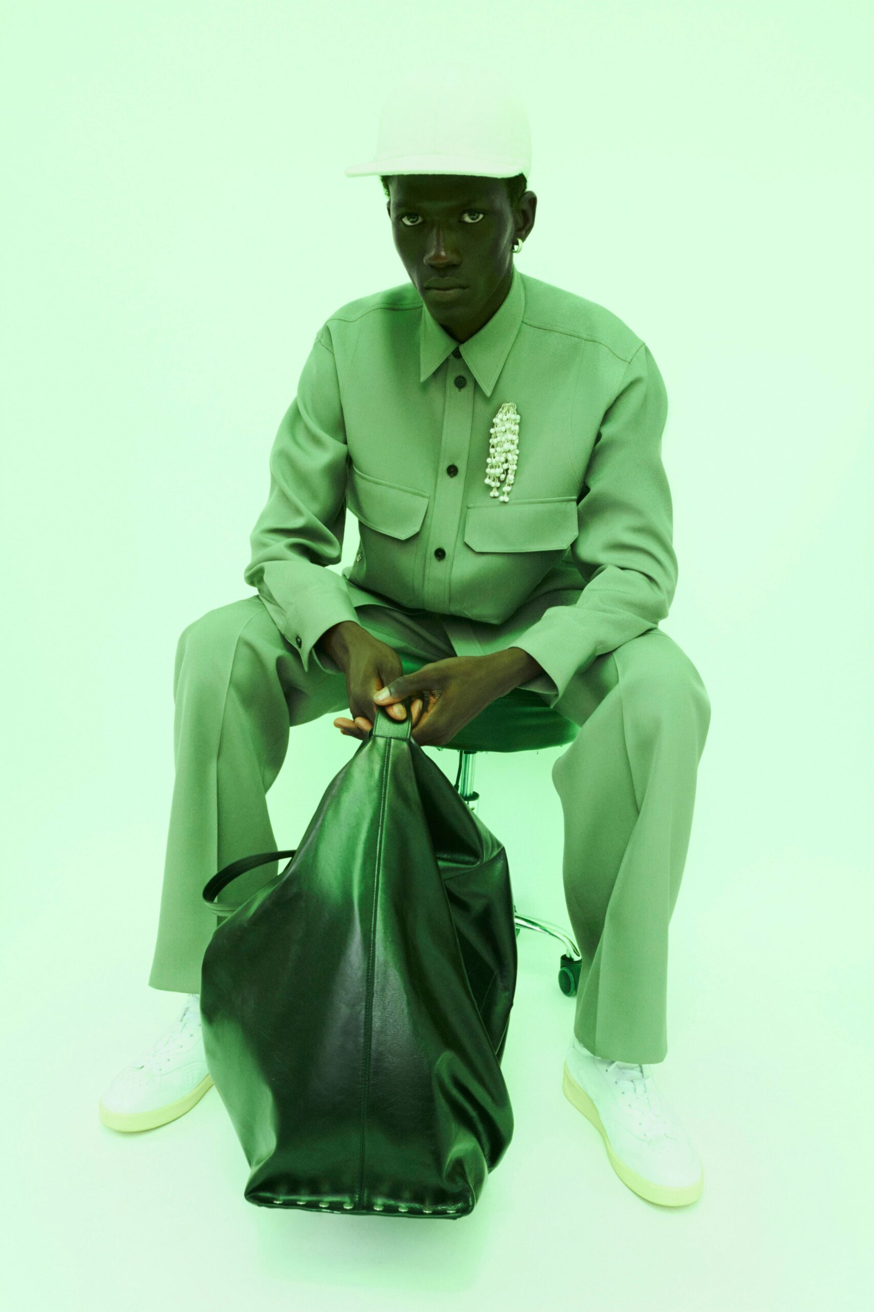 Jil Sander S/S 22 Menswear Look 1