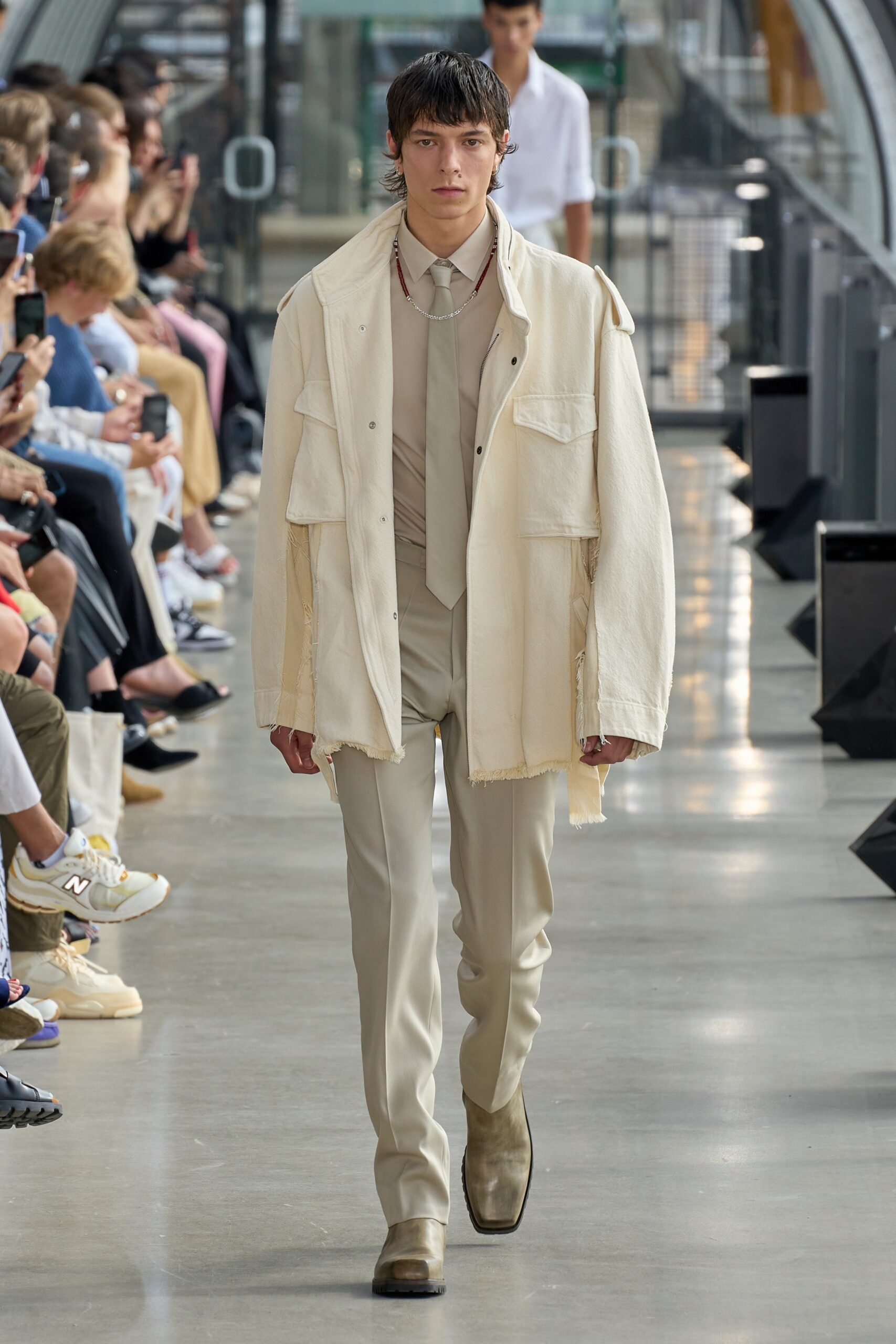 John Elliott S/S 23 Menswear Look 1