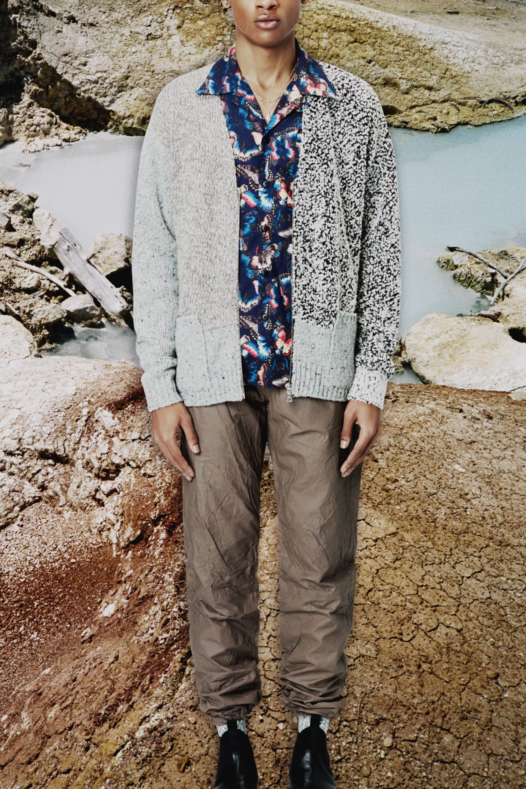 John Elliott F/W 20 Menswear Look 2