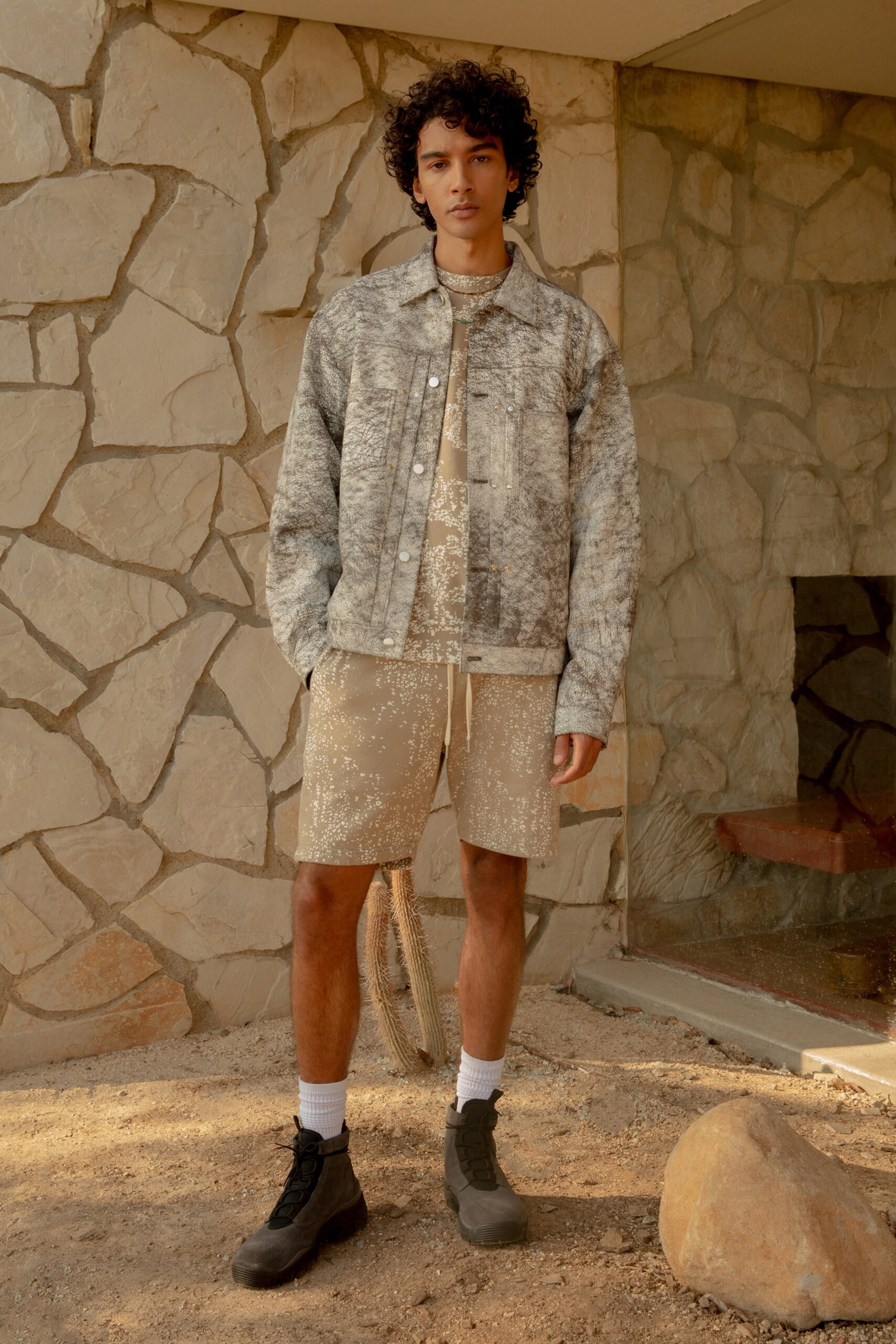 John Elliott S/S 22 Menswear Look 5