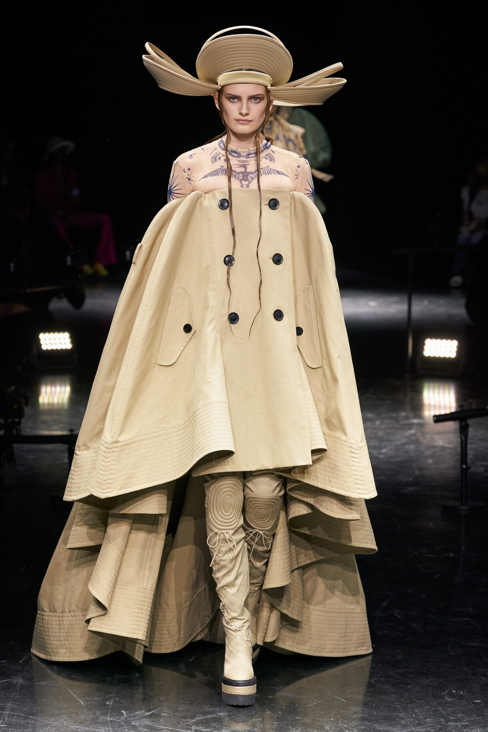 Jean Paul Gaultier F/W 21 Couture Look 7