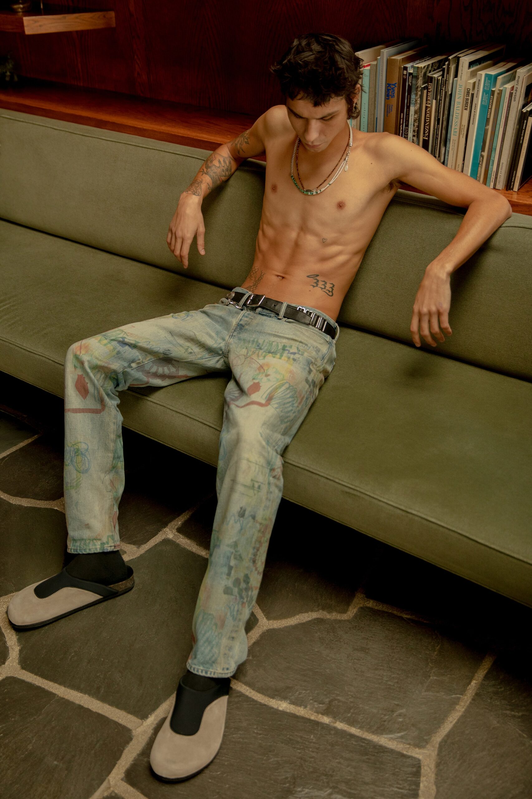 John Elliott S/S 22 Menswear Look 12