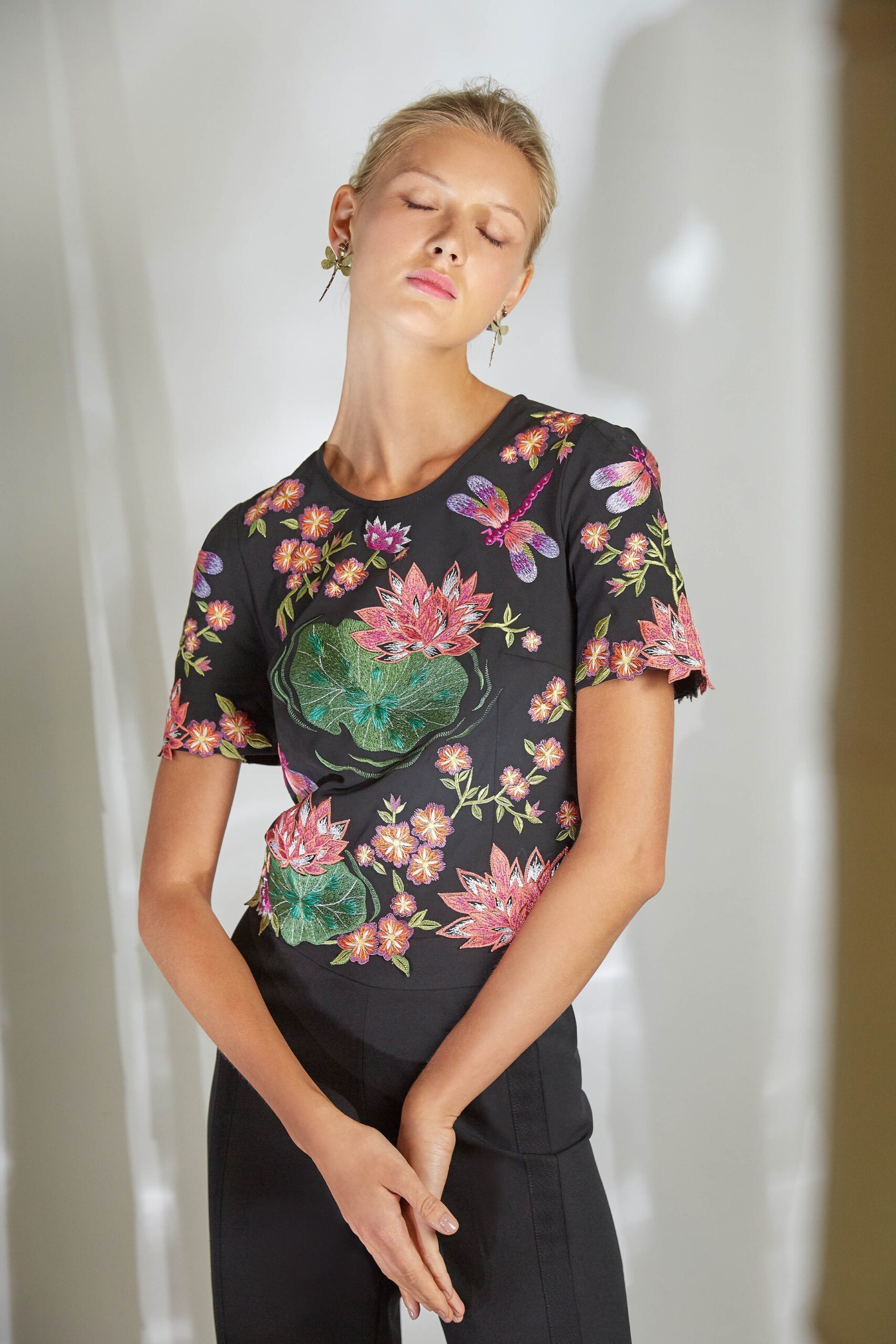 Josie Natori S/S 19 Look 14