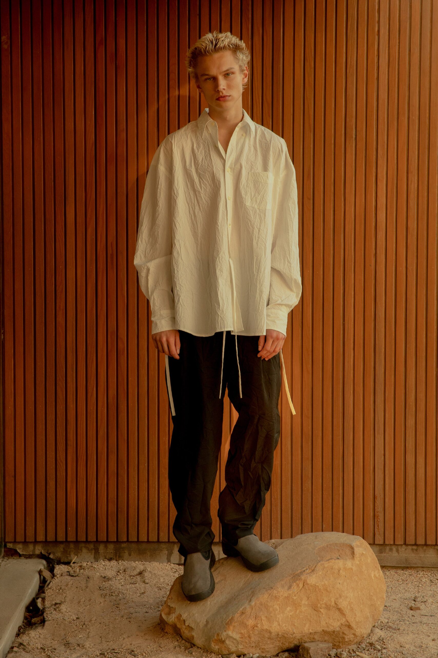 John Elliott S/S 22 Menswear Look 16
