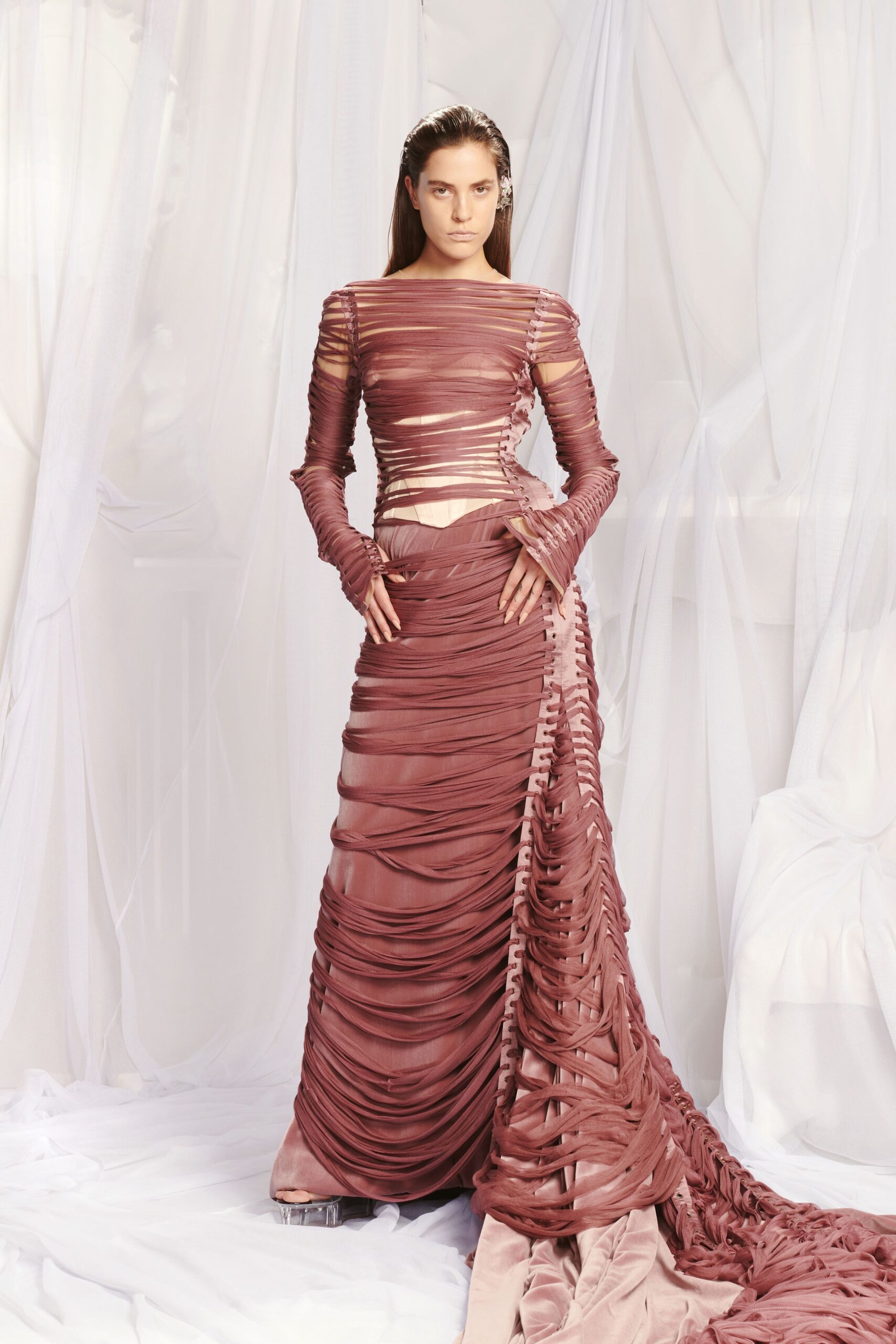 Jean Paul Gaultier S/S 22 Couture Look 17