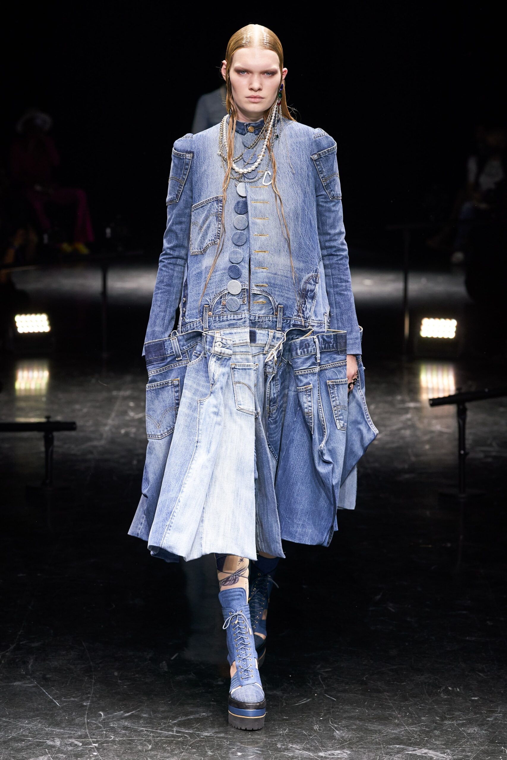 Jean Paul Gaultier F/W 21 Couture Look 19