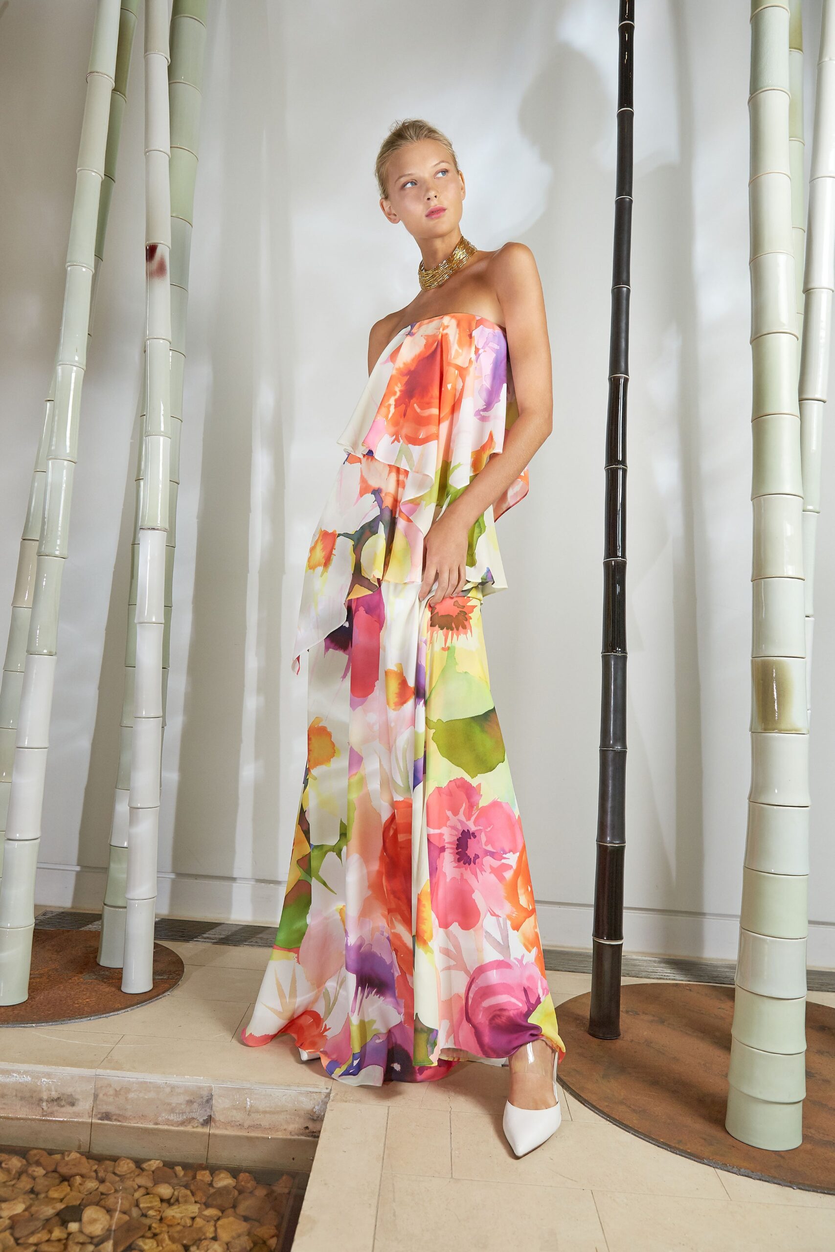 Josie Natori S/S 19 Look 24