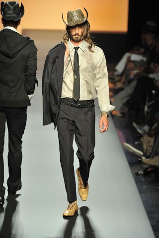 Jean Paul Gaultier S/S 09 Menswear Look 1