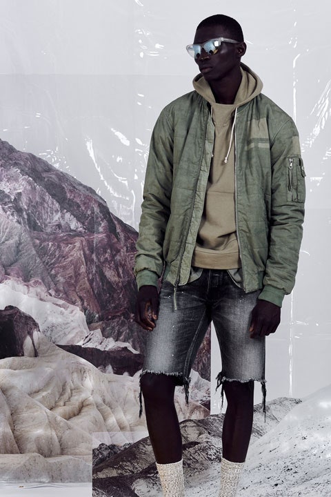 John Elliott S/S 18 Menswear Look 1