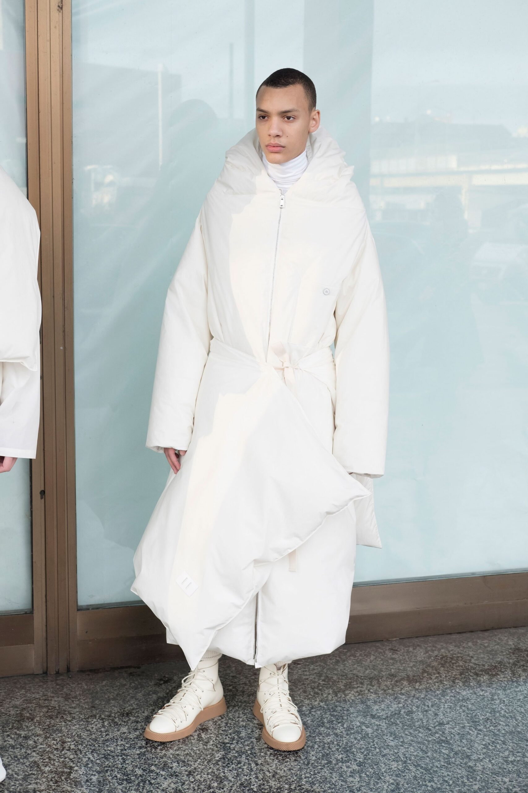 Jil Sander F/W 18 Menswear Look 2