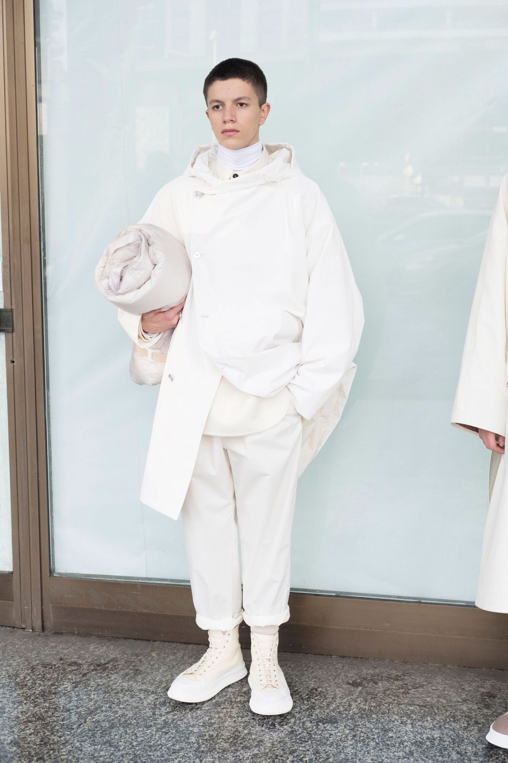 Jil Sander F/W 18 Menswear Look 3