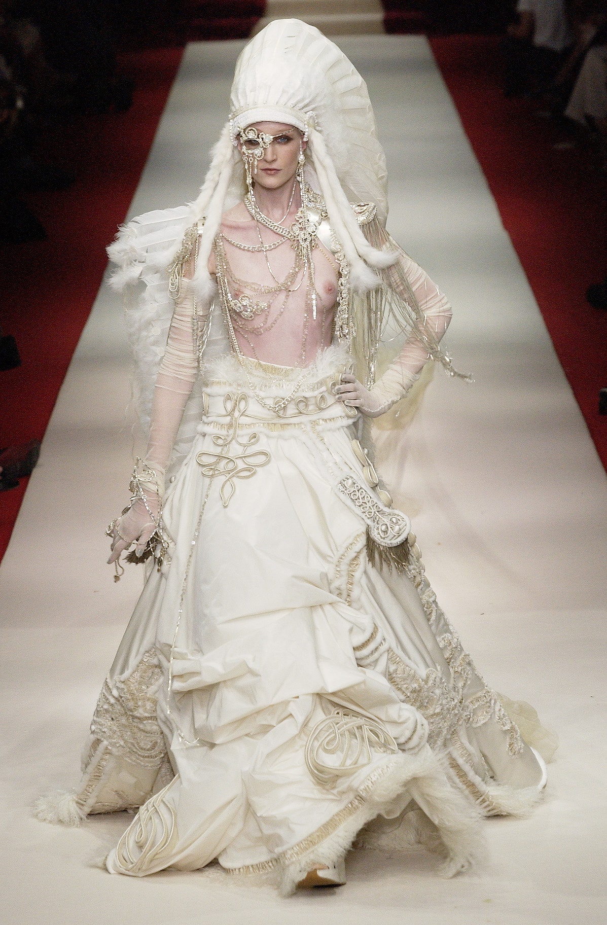 Jean Paul Gaultier F/W 02 Couture Look 62
