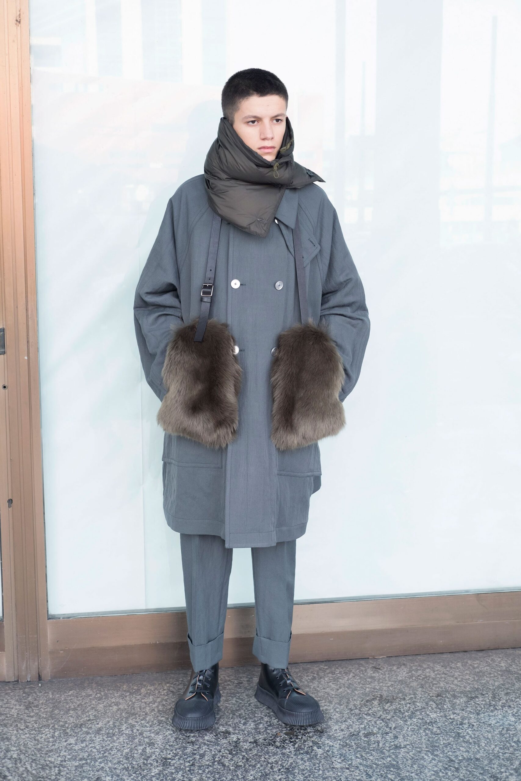 Jil Sander F/W 18 Menswear Look 10