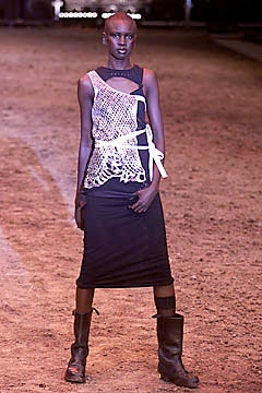 Jean Paul Gaultier S/S 01 Look 91