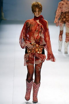 Jean Paul Gaultier S/S 04 Look 45