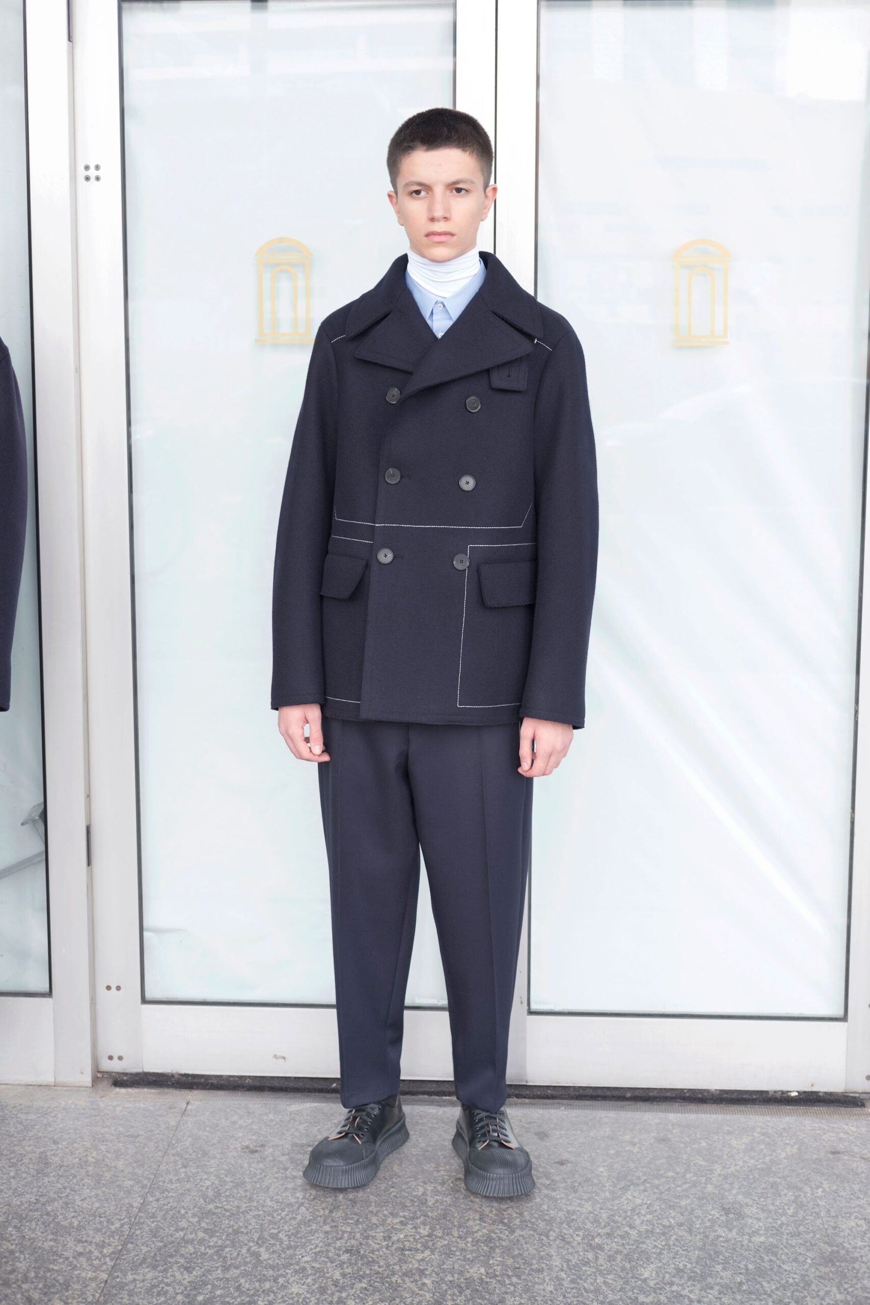 Jil Sander F/W 18 Menswear Look 17