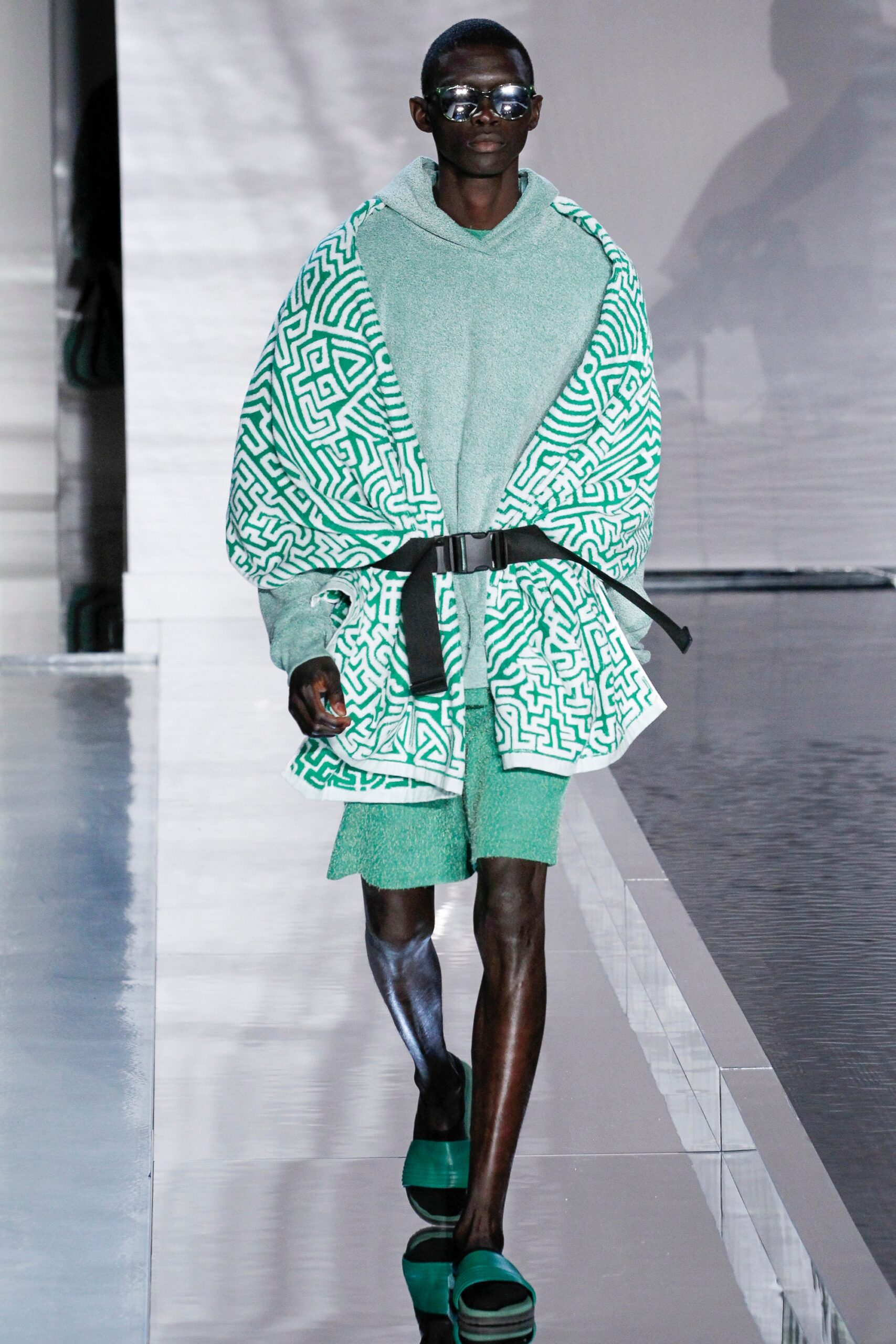 John Elliott S/S 17 Menswear Look 1