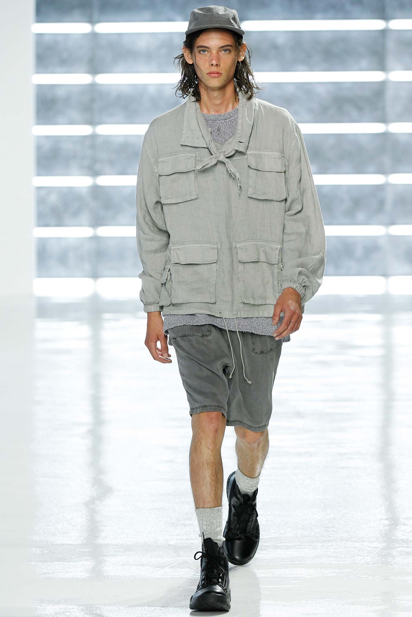 John Elliott S/S 16 Menswear Look 2