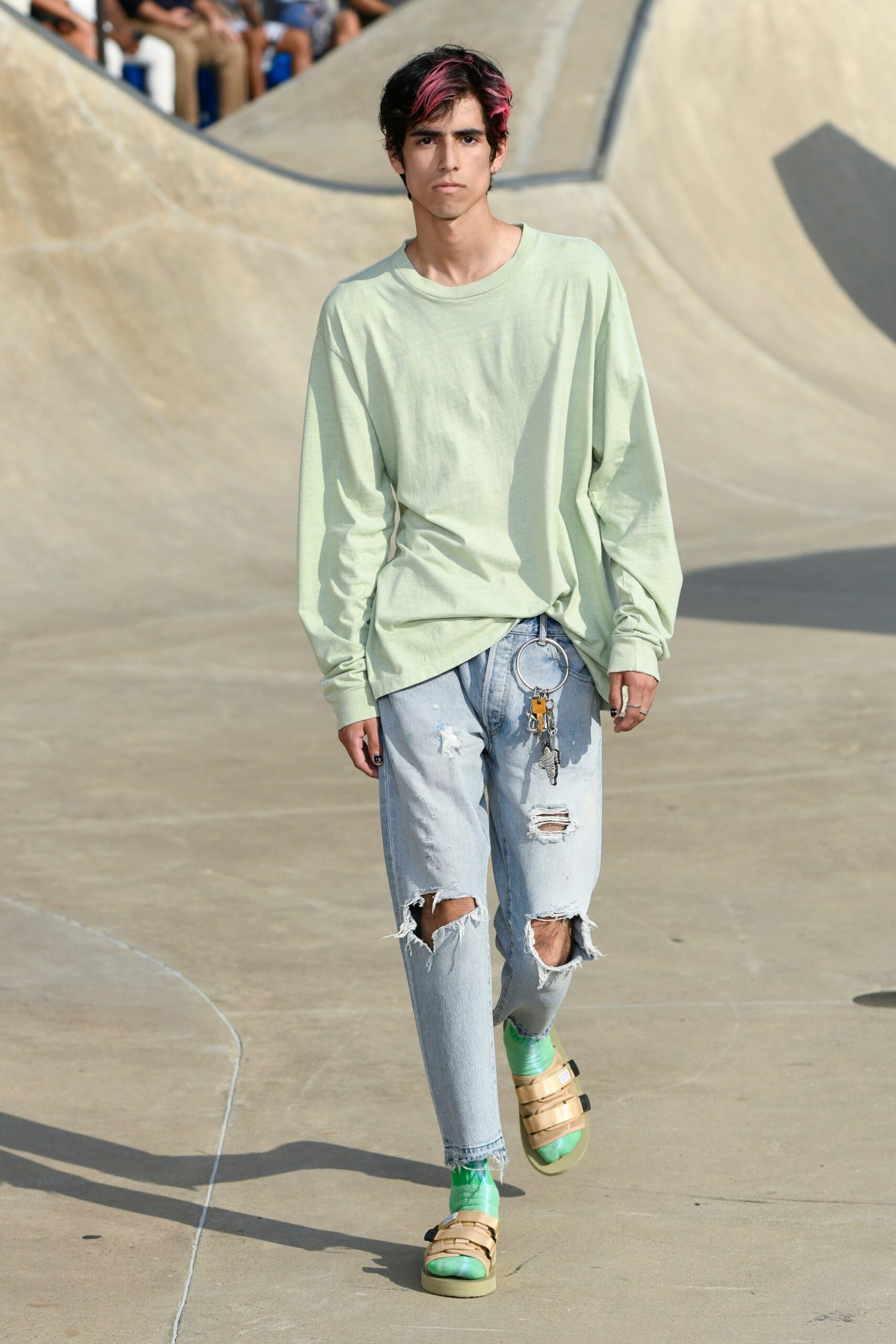 John Elliott S/S 19 Menswear Look 17