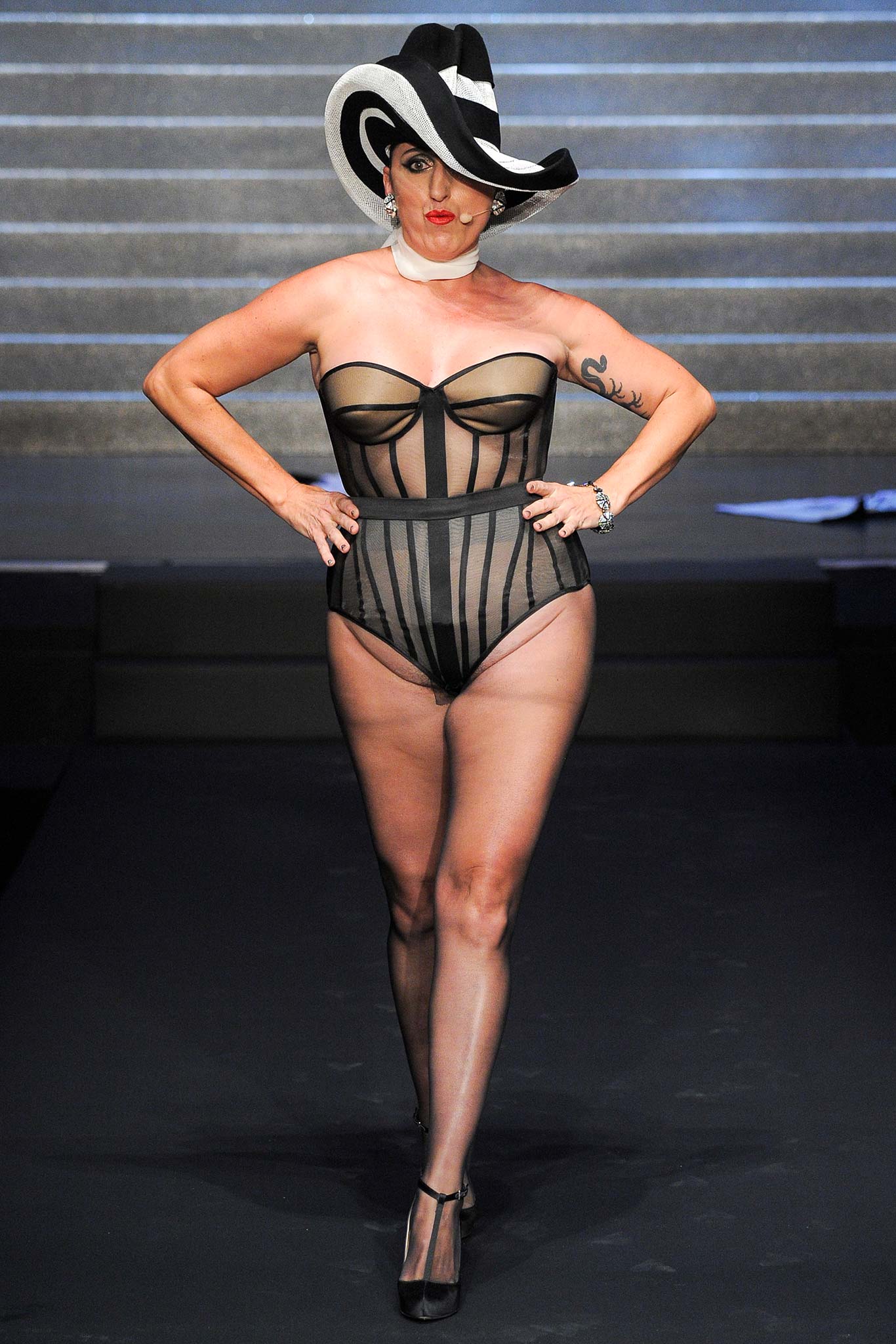 Jean Paul Gaultier S/S 15 Look 9