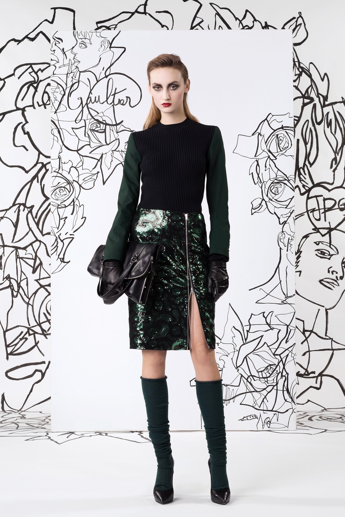 Jean Paul Gaultier F/W 14 Look 1