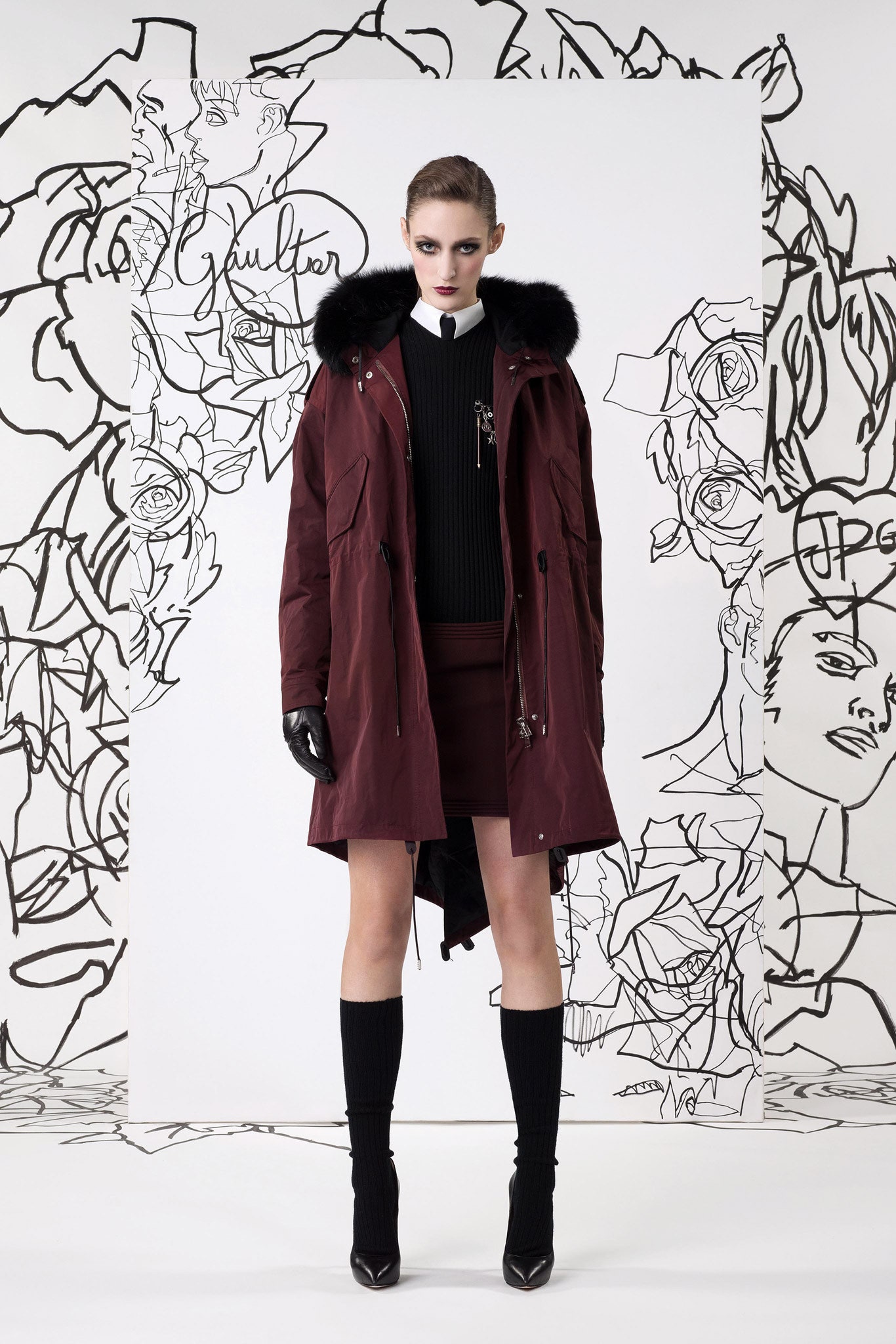 Jean Paul Gaultier F/W 14 Look 3