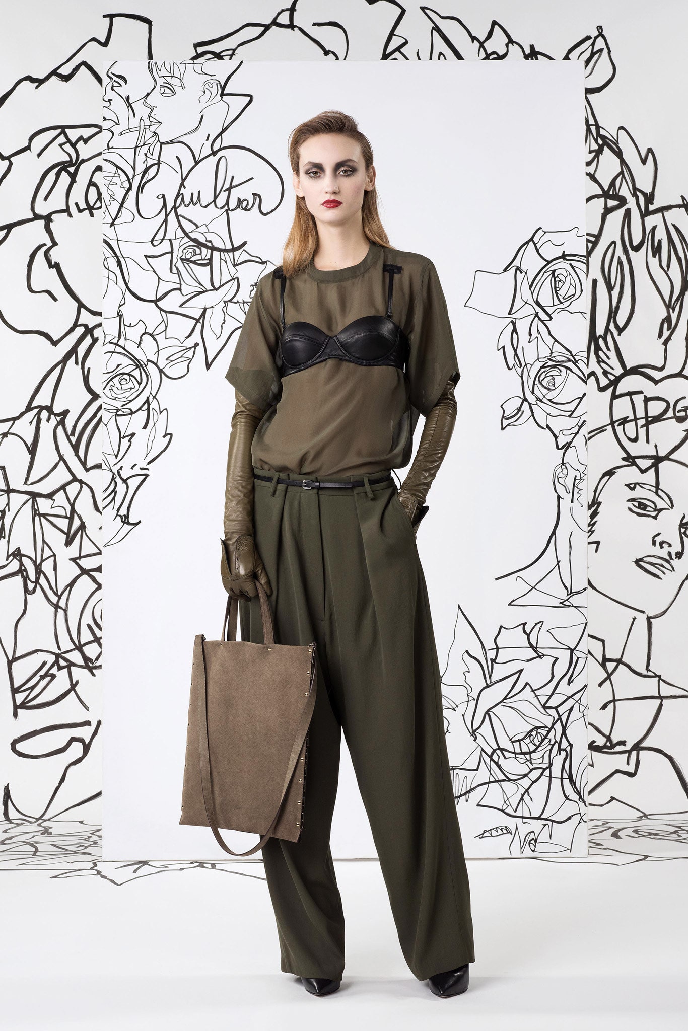 Jean Paul Gaultier F/W 14 Look 16
