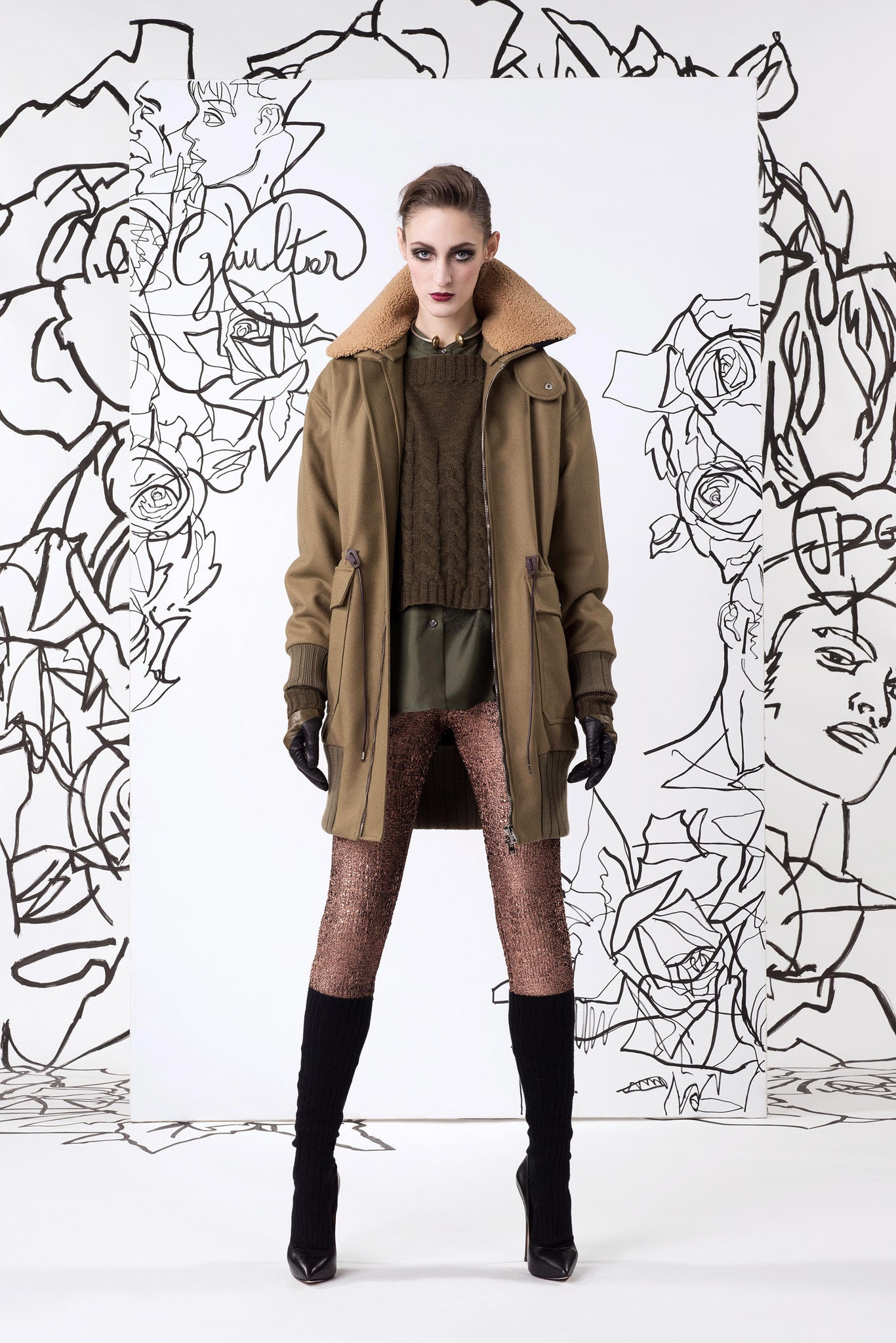 Jean Paul Gaultier F/W 14 Look 17