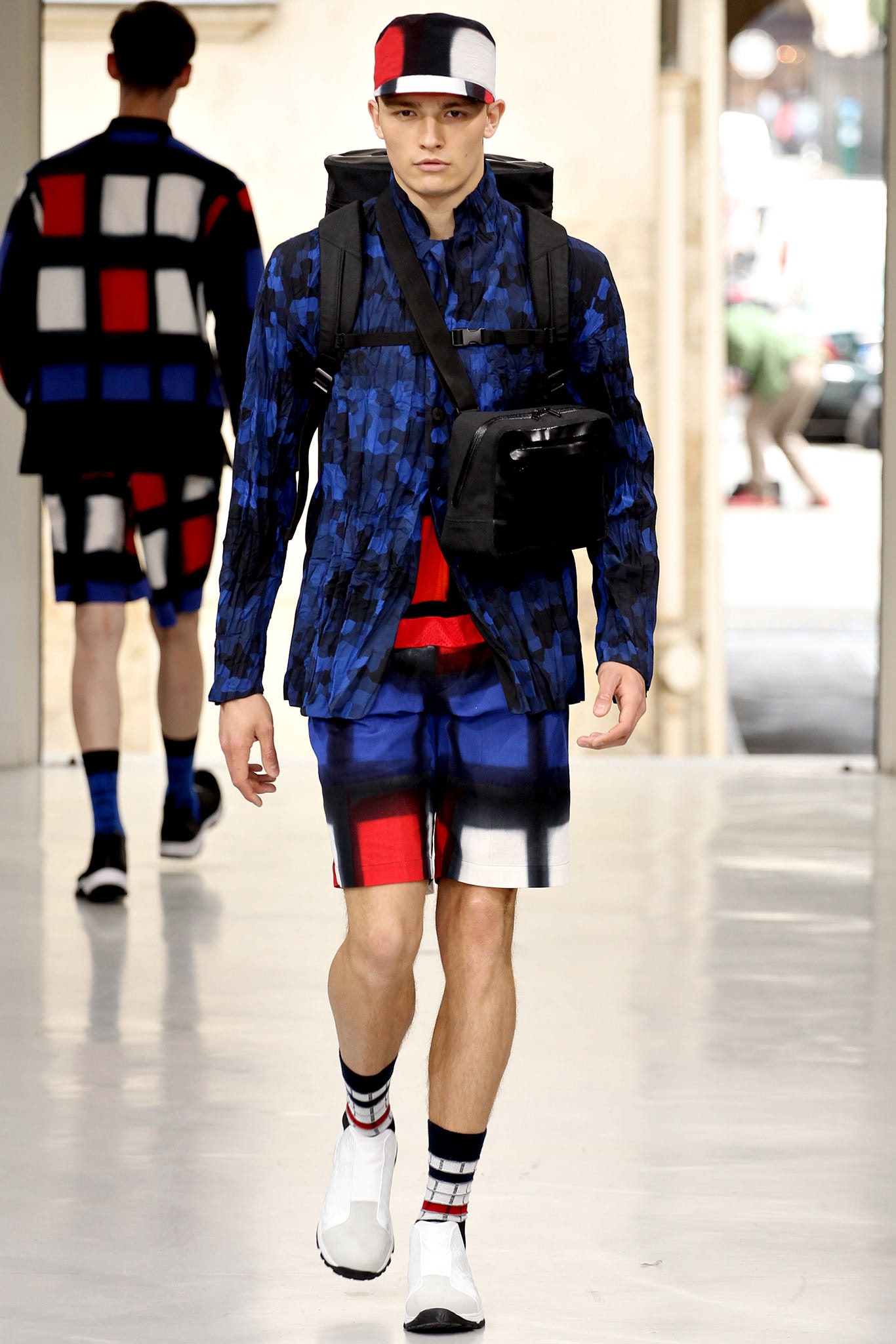 Issey Miyake S/S 14 Menswear Look 2