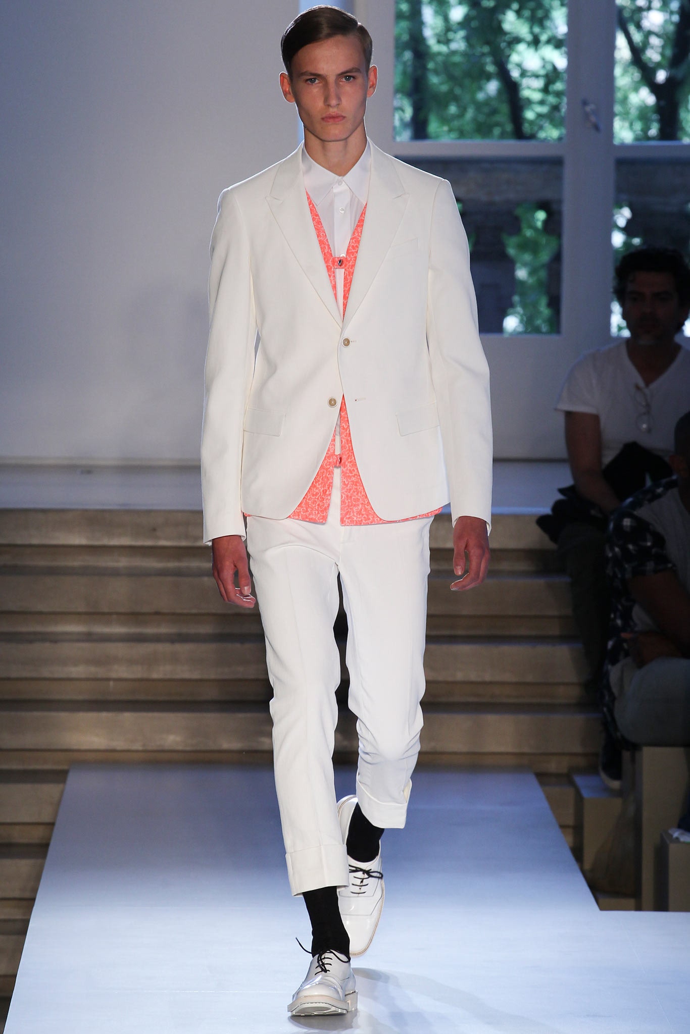 Jil Sander S/S 14 Menswear Look 1