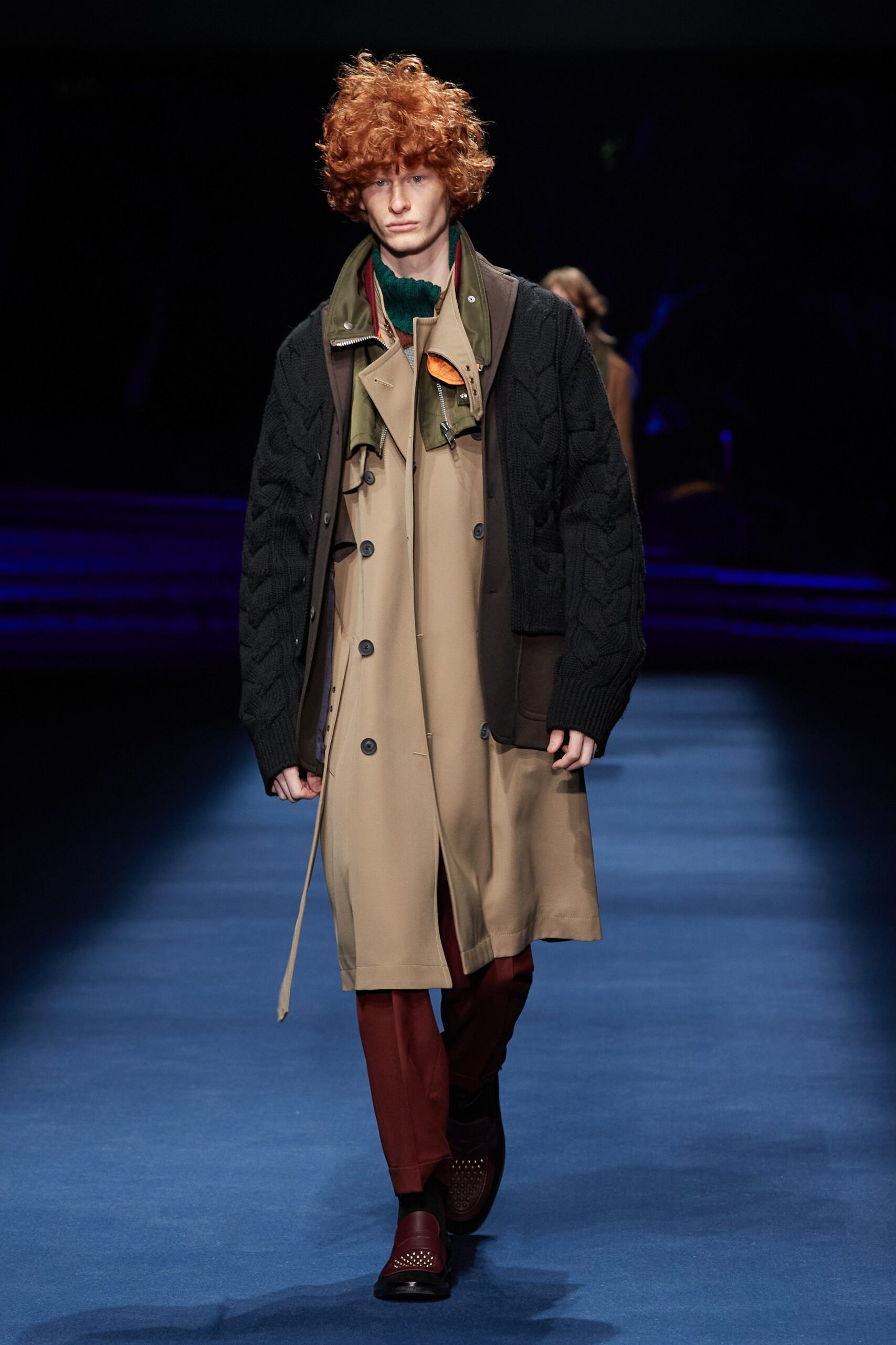 Kolor F/W 21 Menswear Look 1