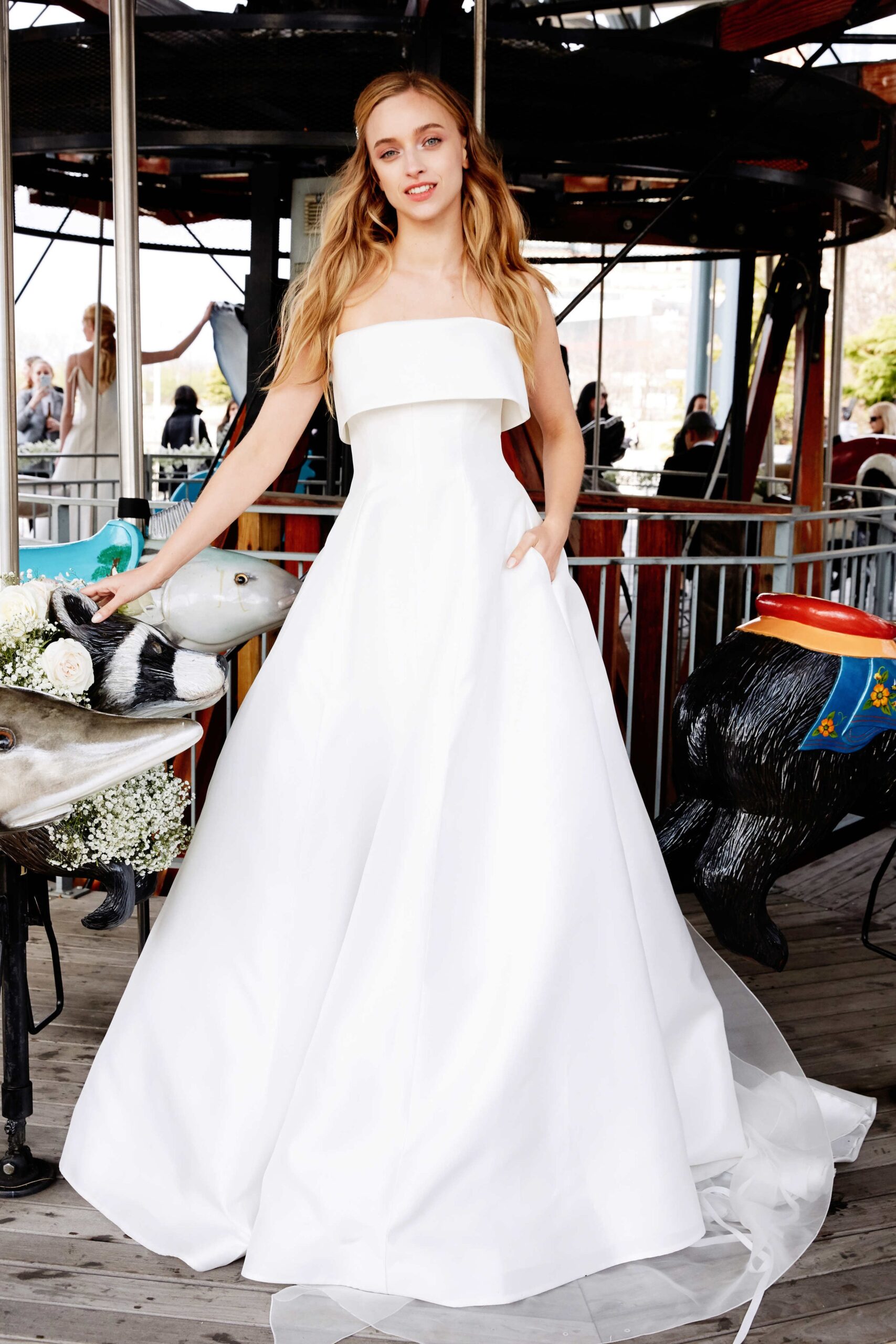 Lela Rose S/S 20 Bridal Look 1