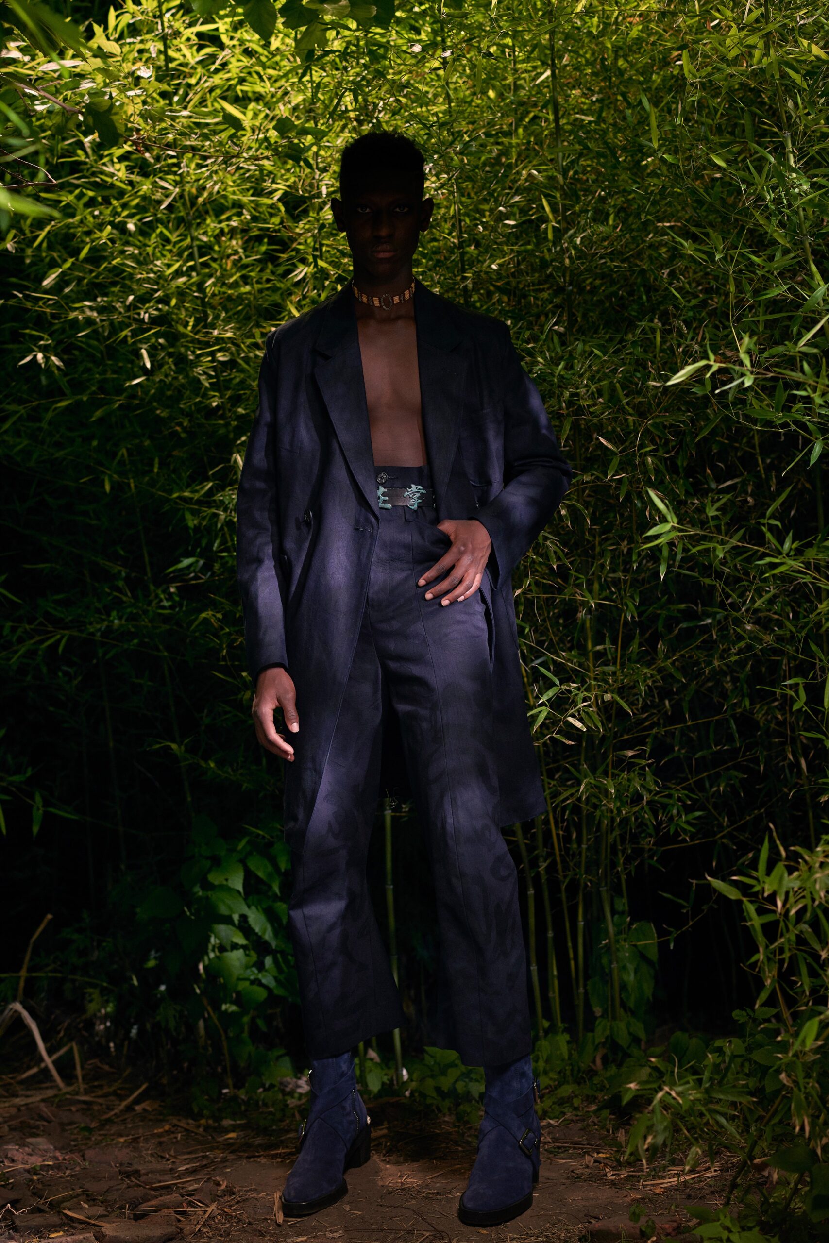 Kozaburo S/S 19 Menswear Look 1