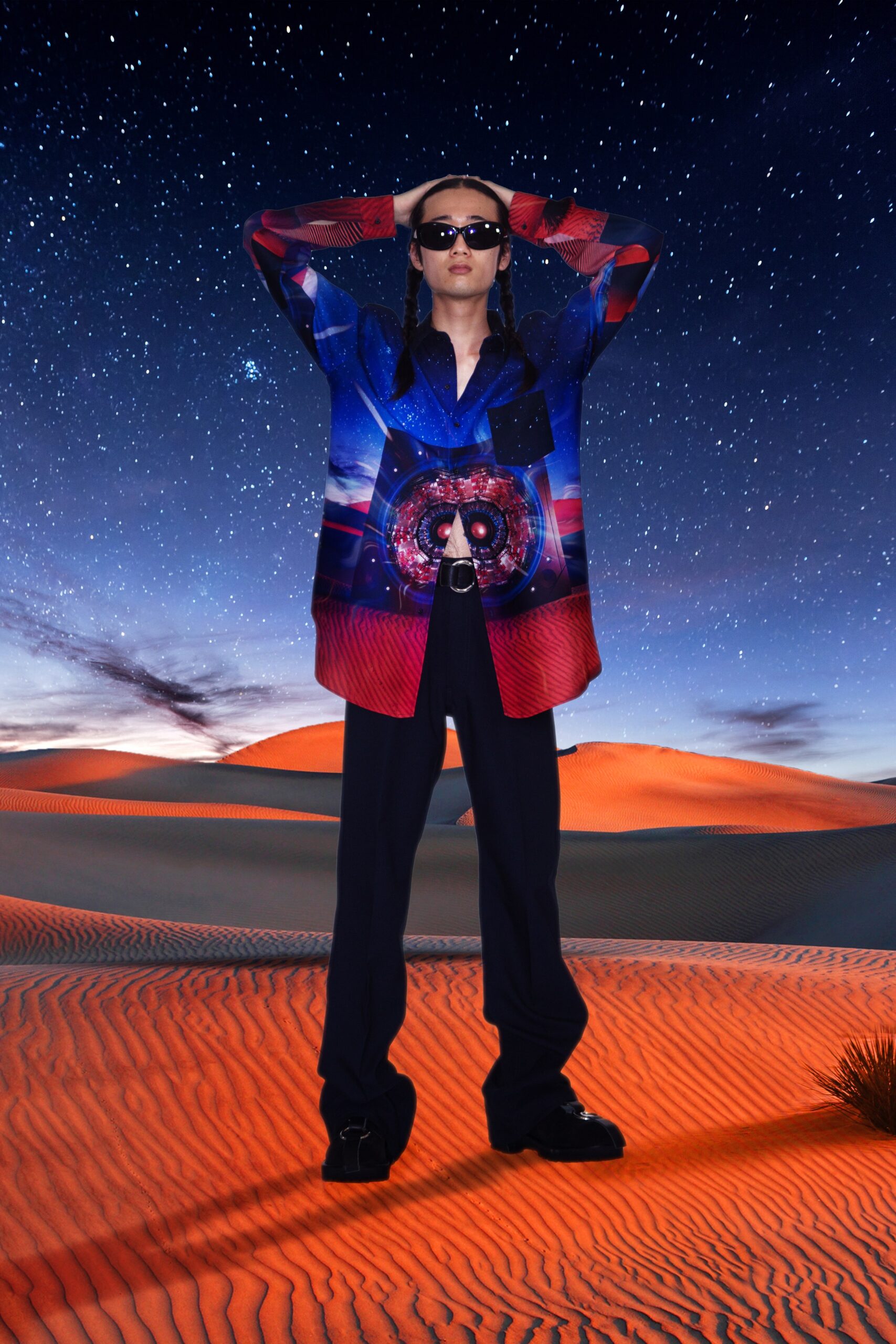 Kozaburo S/S 22 Menswear Look 2